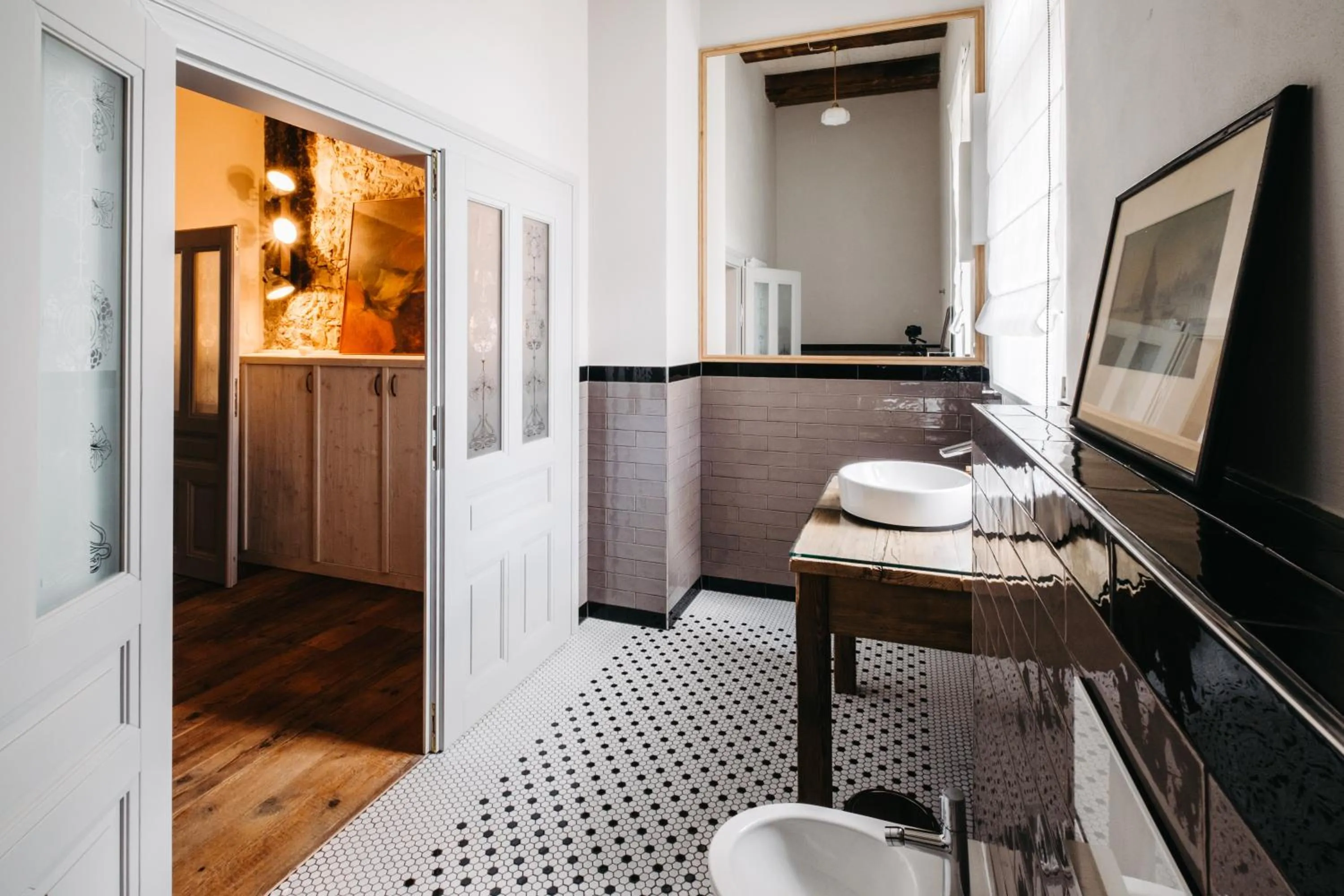 Bathroom in Boutique hotel Corso