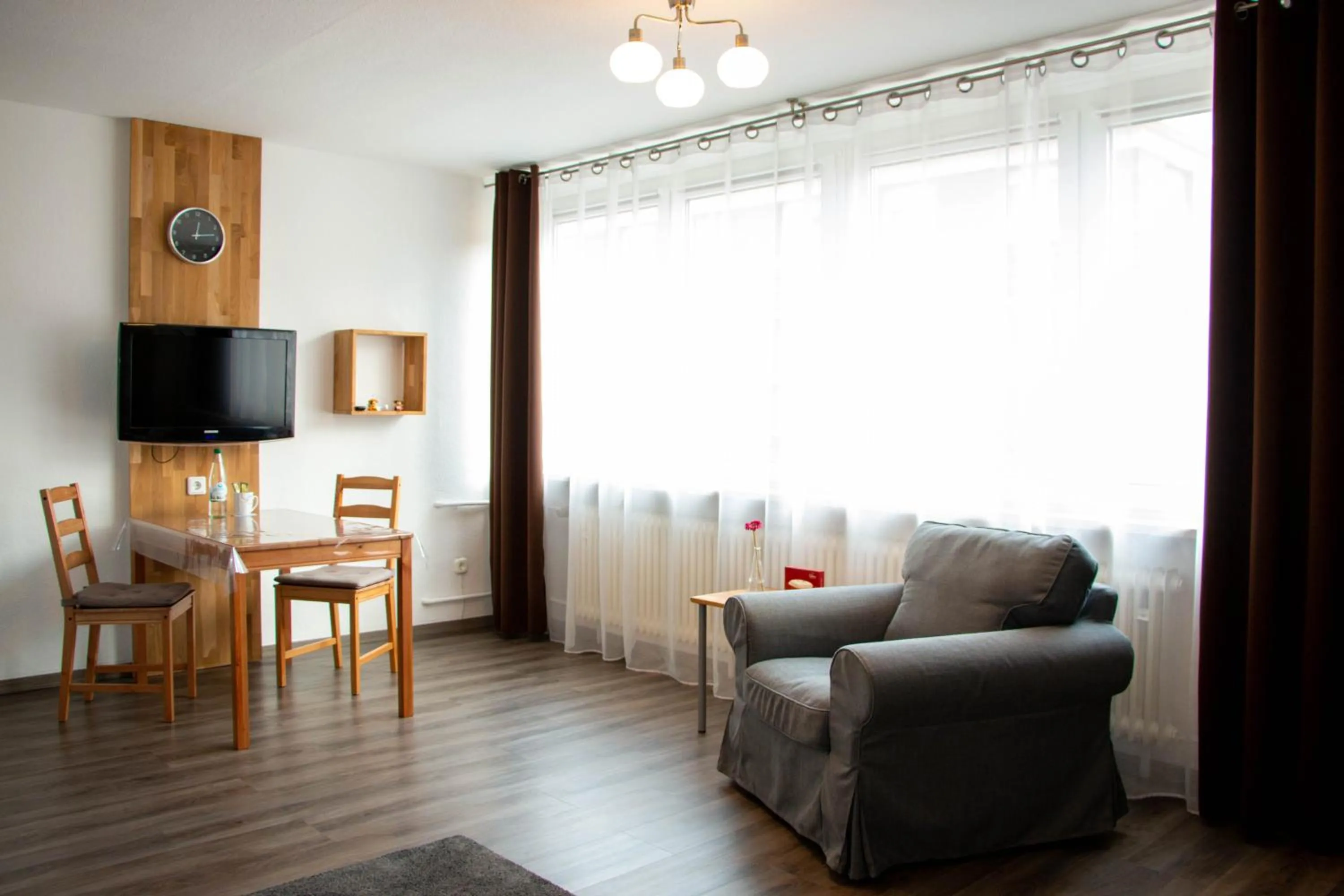 Seating area in LuPartment