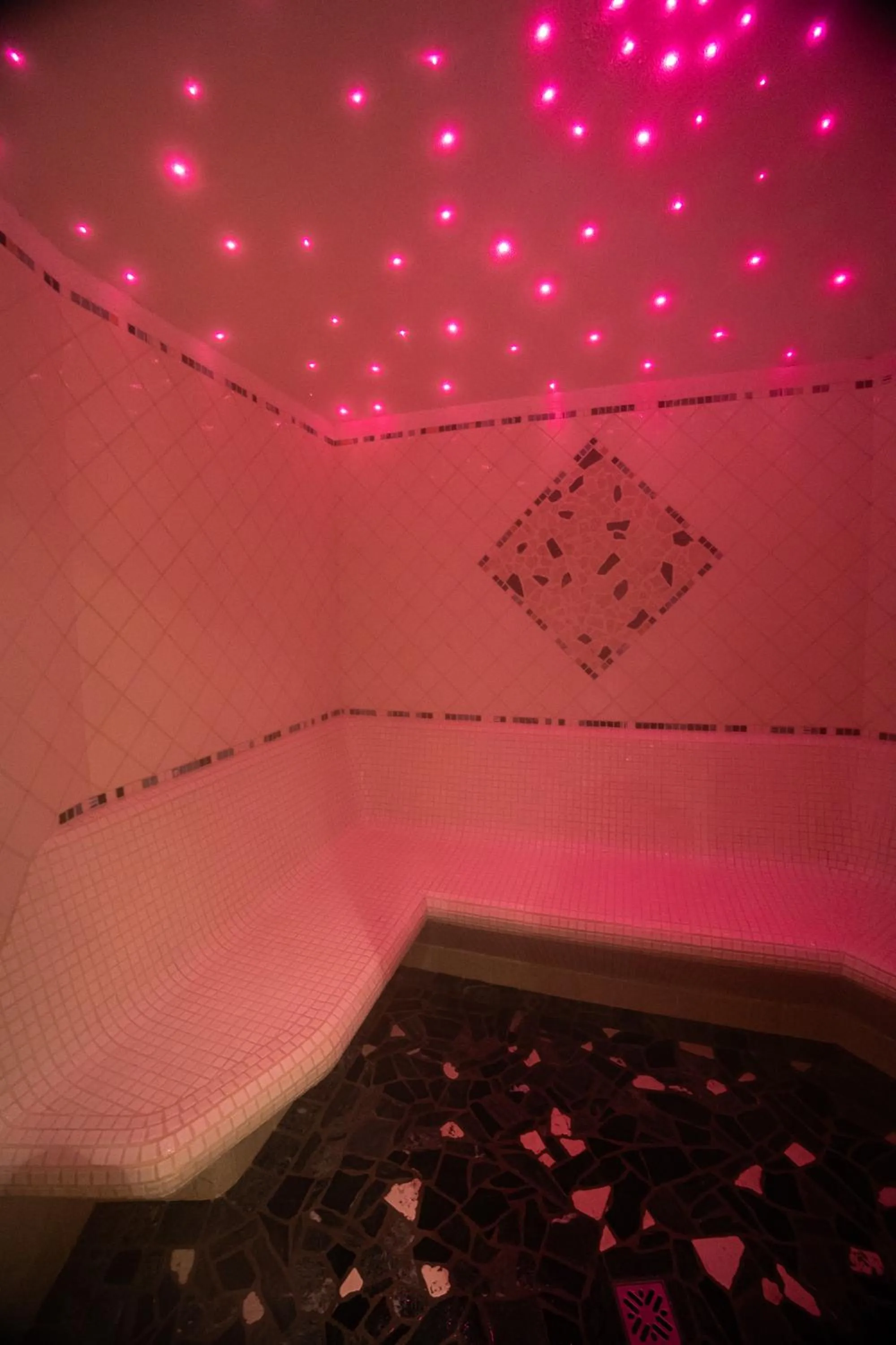 Steam room in Hotel Engel