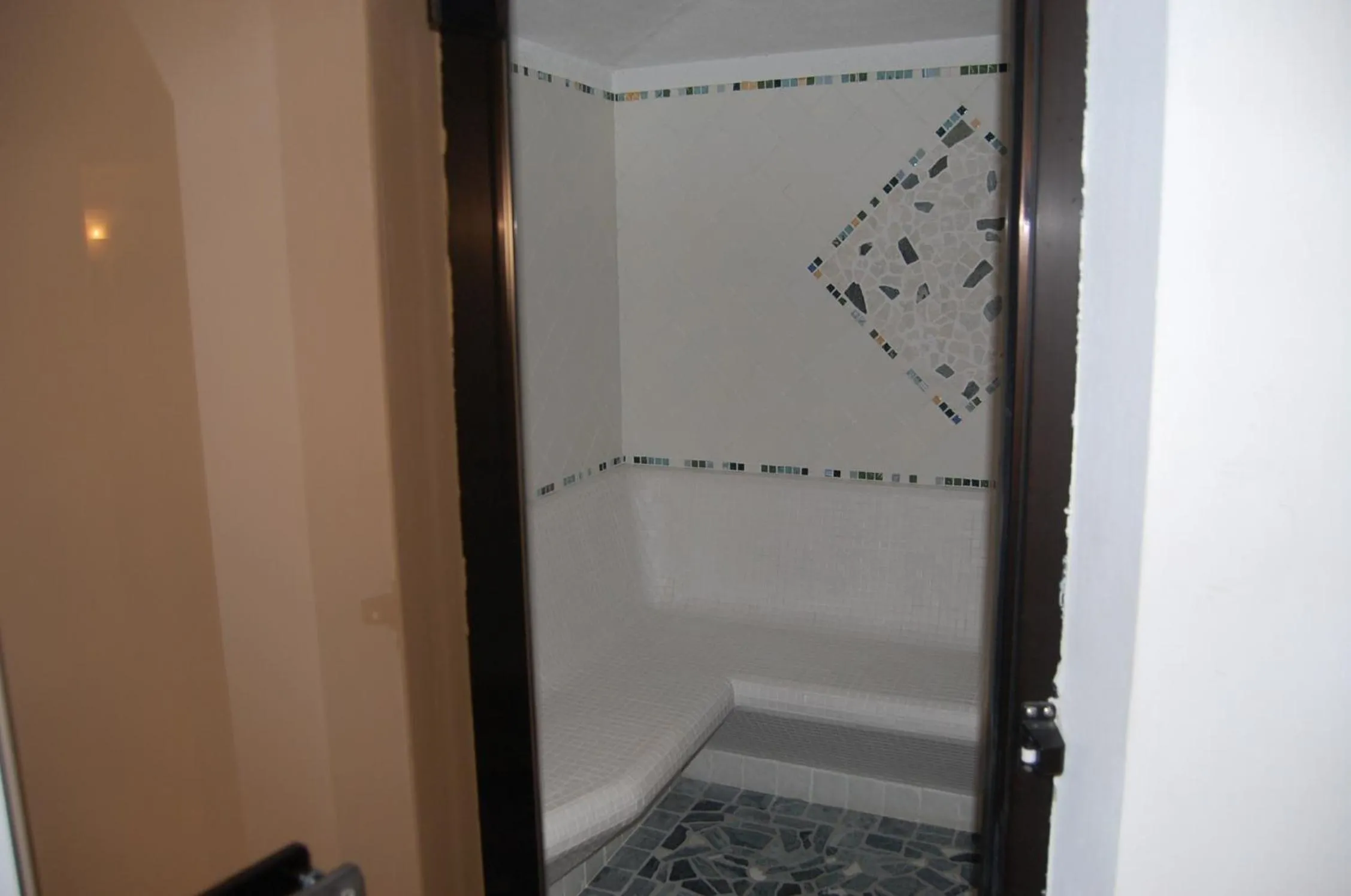 Steam room in Hotel Engel