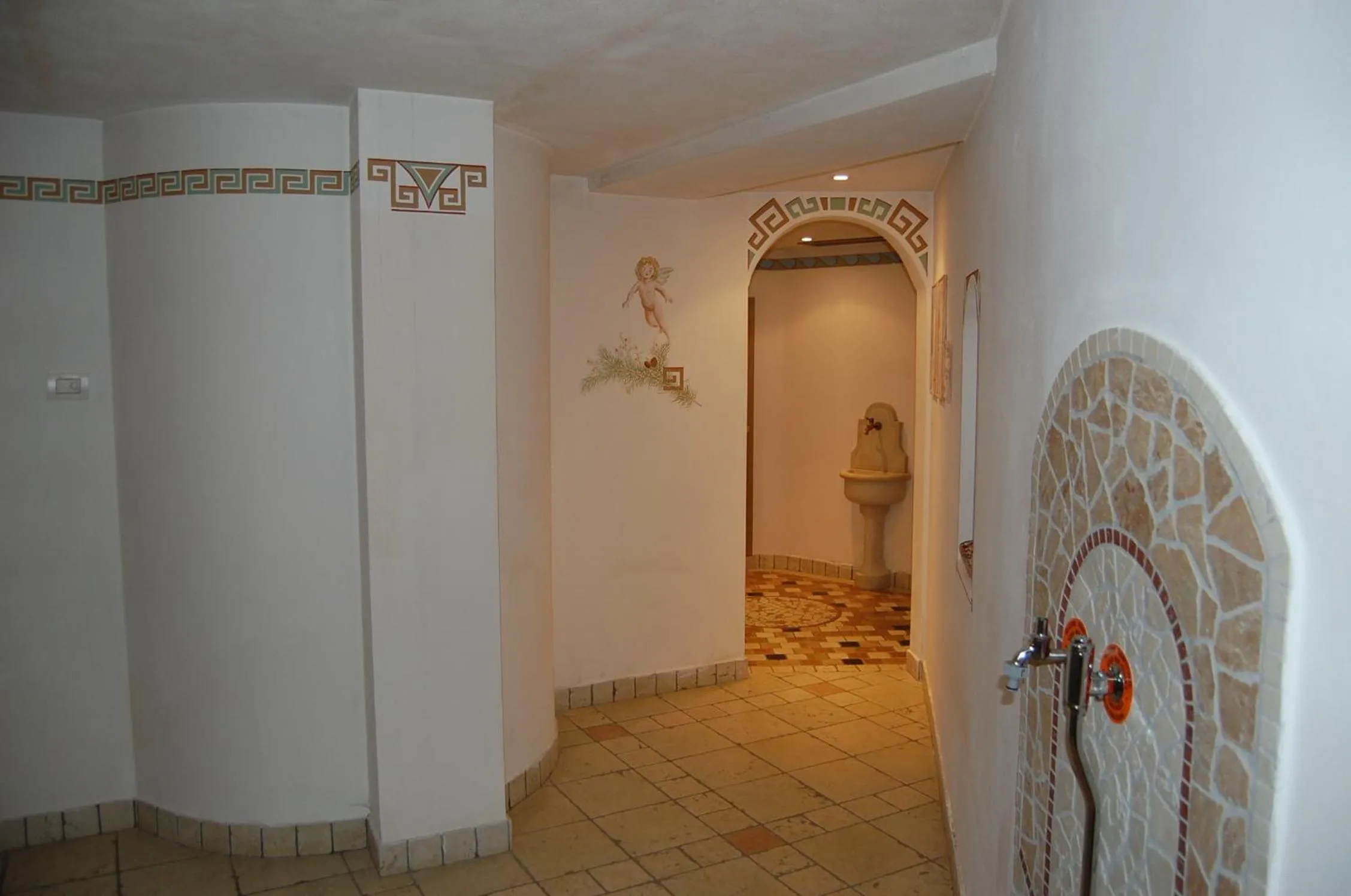 Decorative detail in Hotel Engel