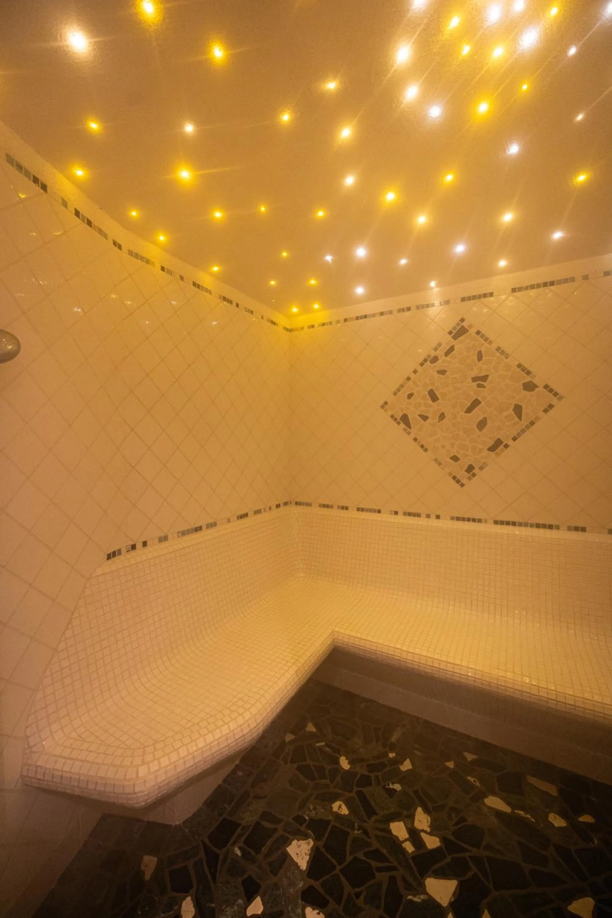 Steam room in Hotel Engel