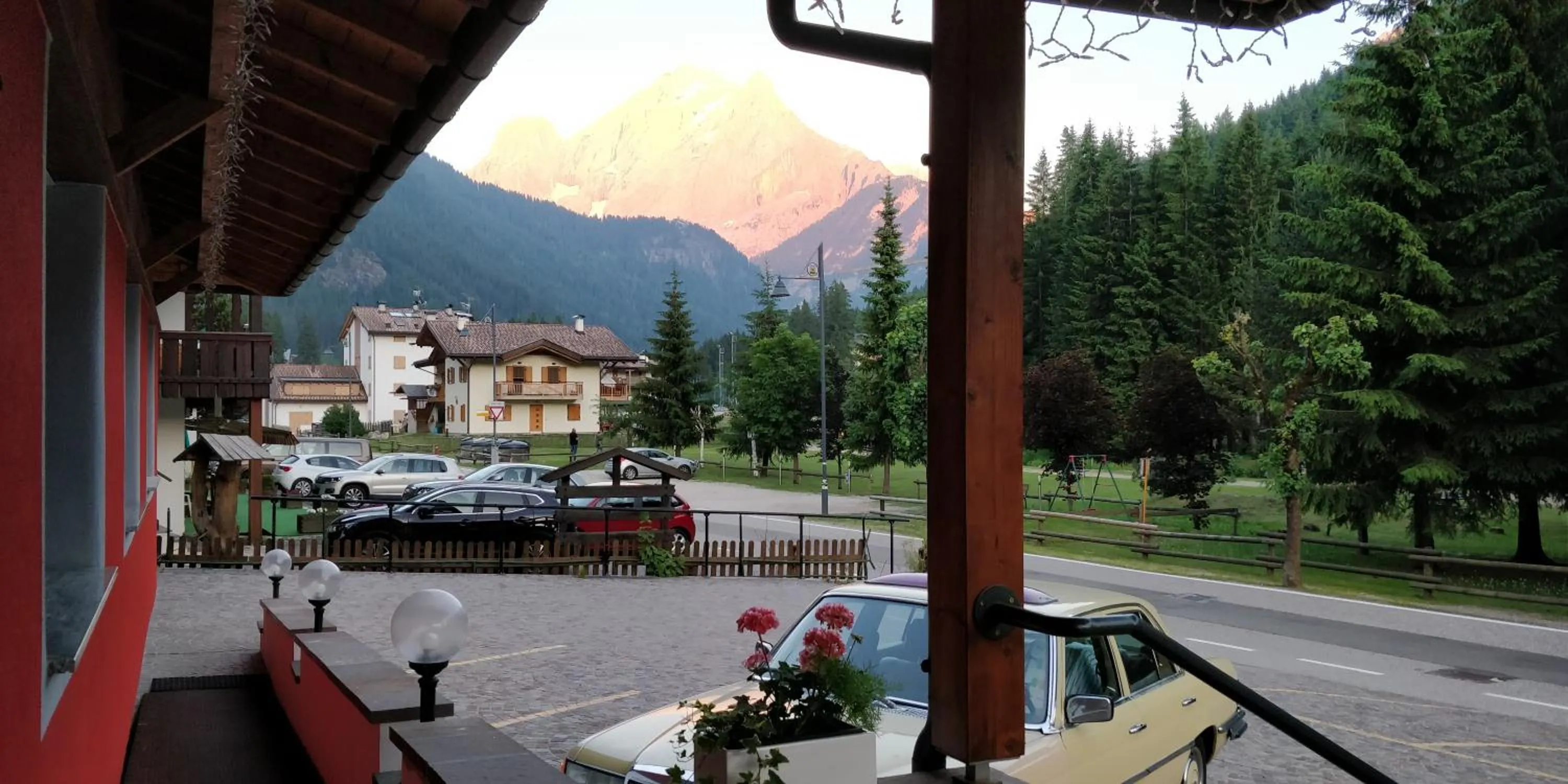 Mountain view in Hotel Engel