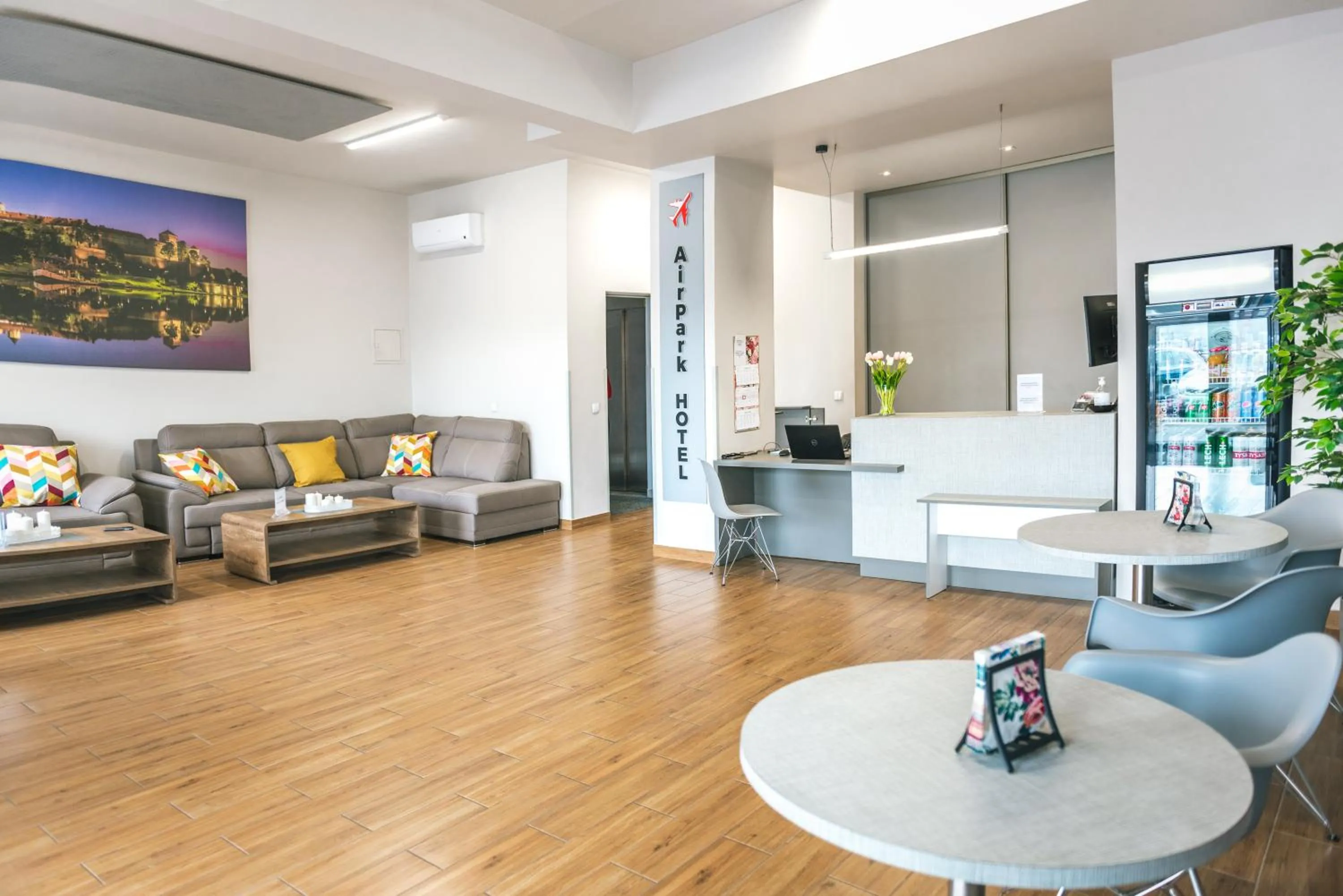 Lobby or reception in AirPark Balice
