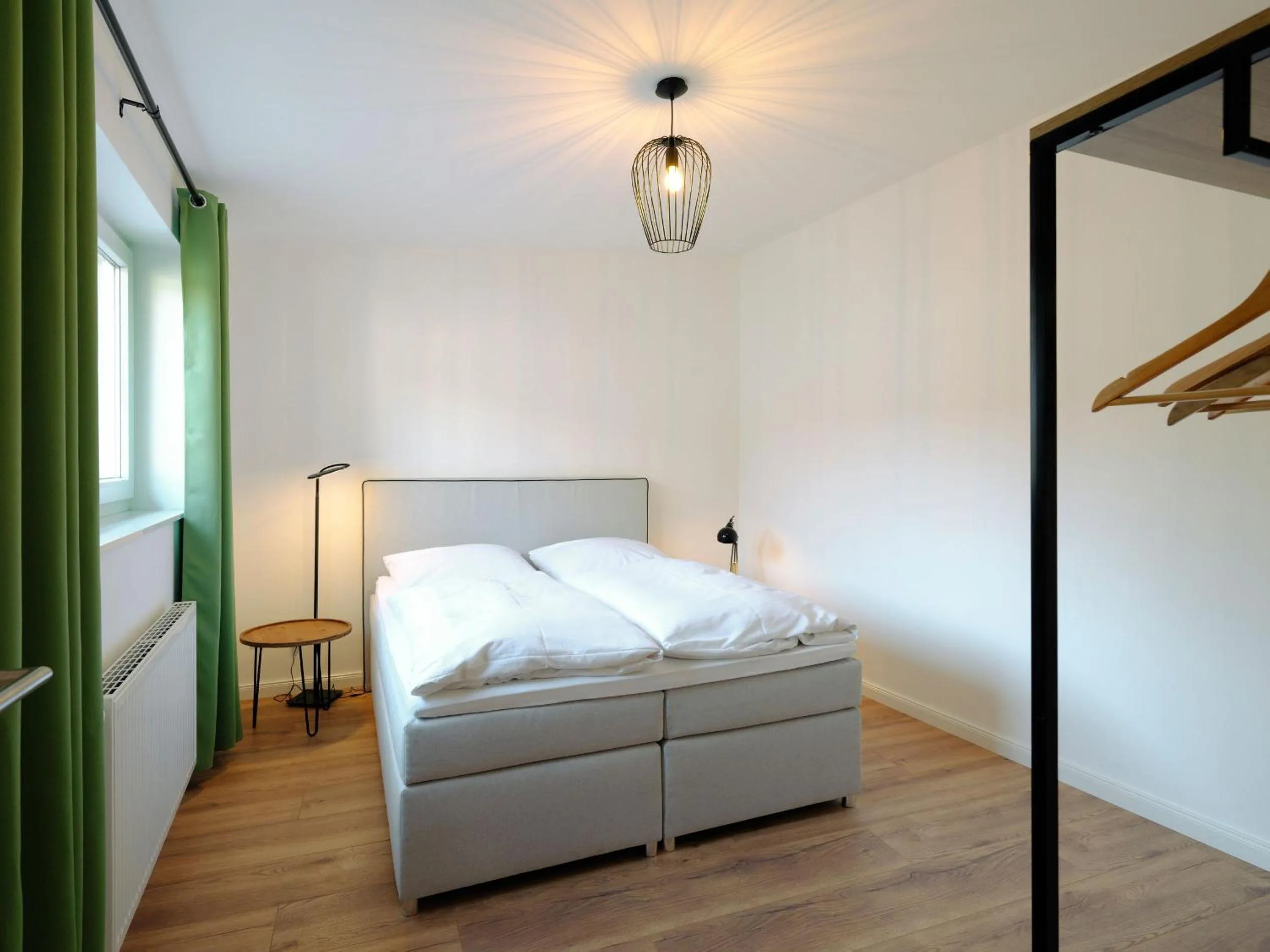 Bed in Travel Art Boardinghouse