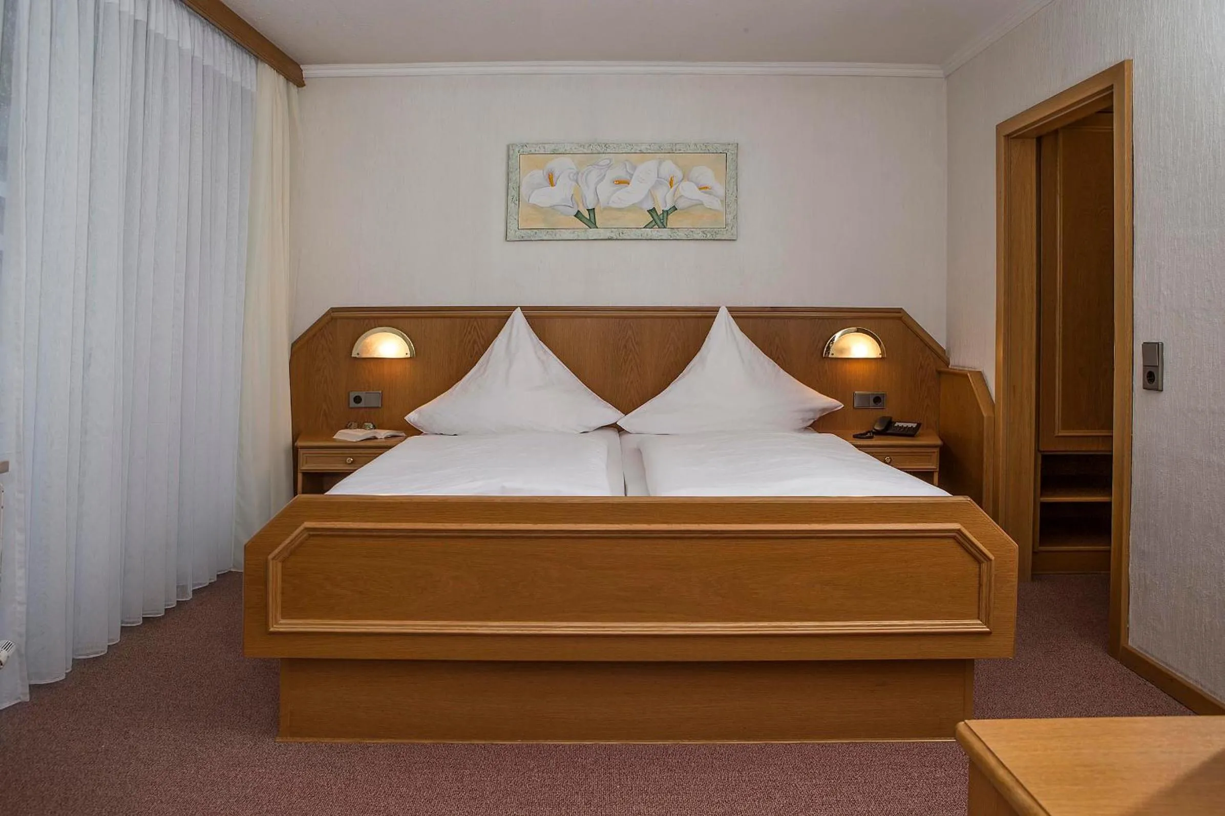 Bed in Kurhotel Unter den Linden