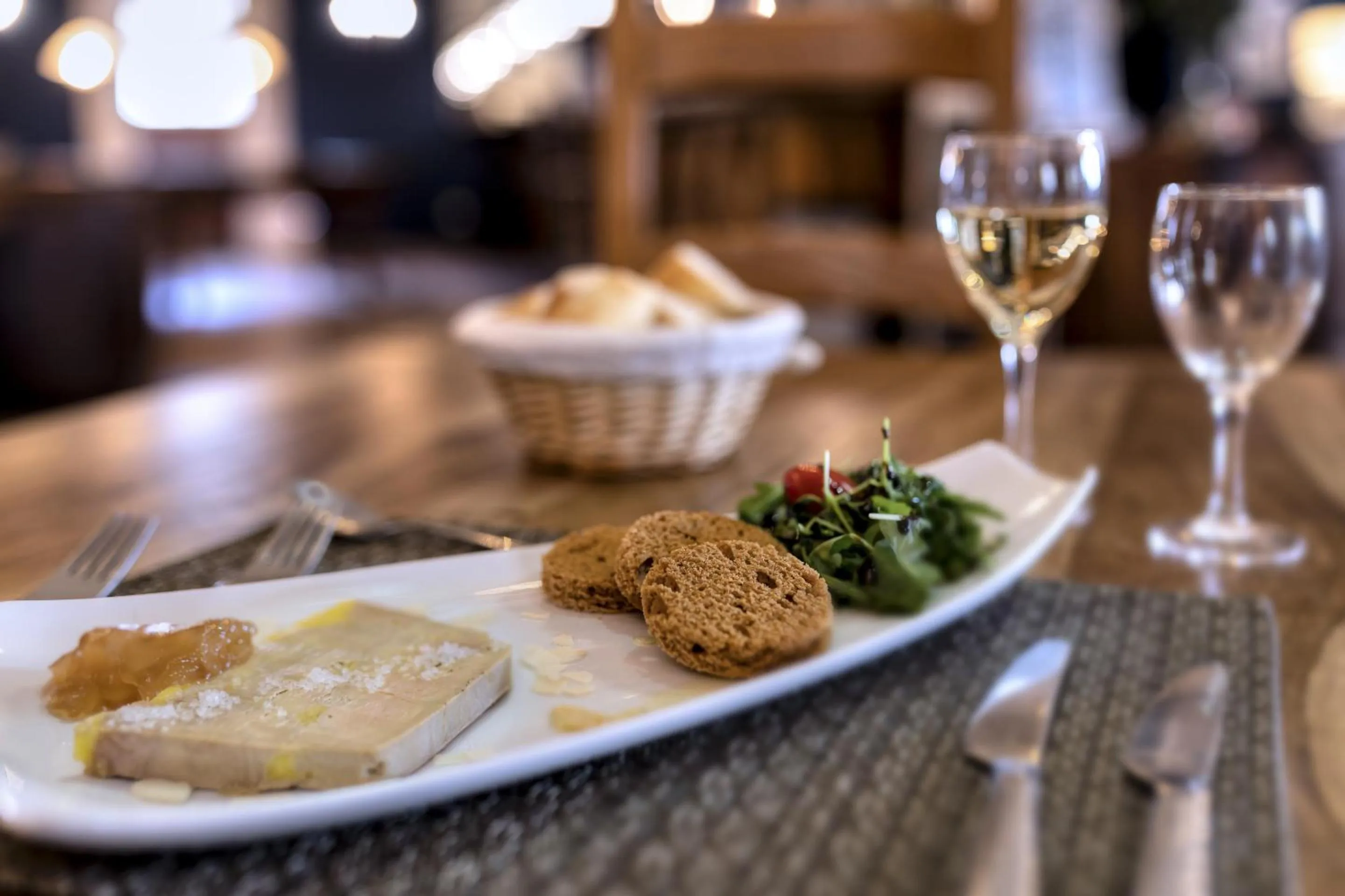 Food and drinks in Les Lavandières de Fontaine