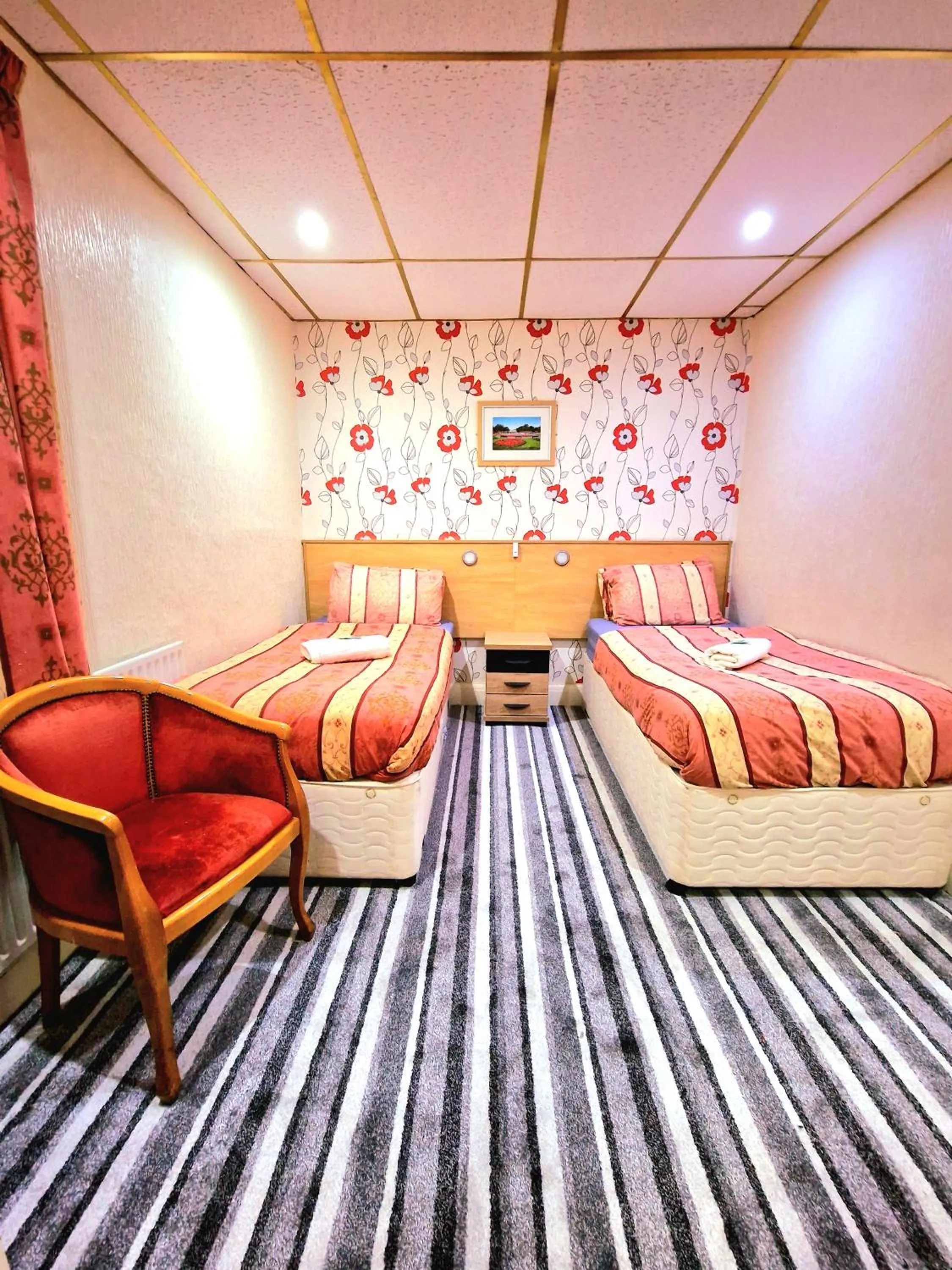 Bedroom, Bed in The Albany hotel