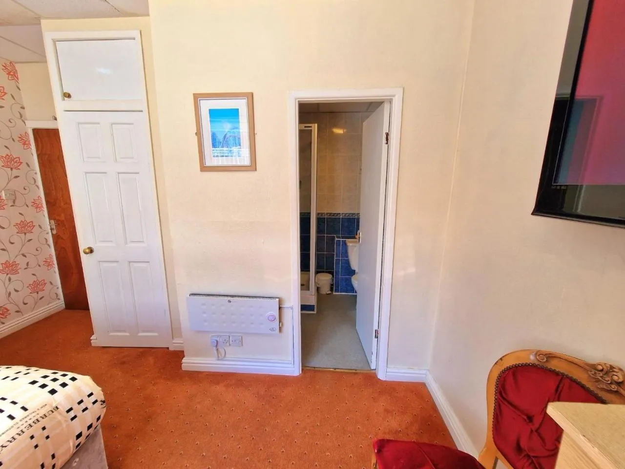 Bedroom in The Albany hotel