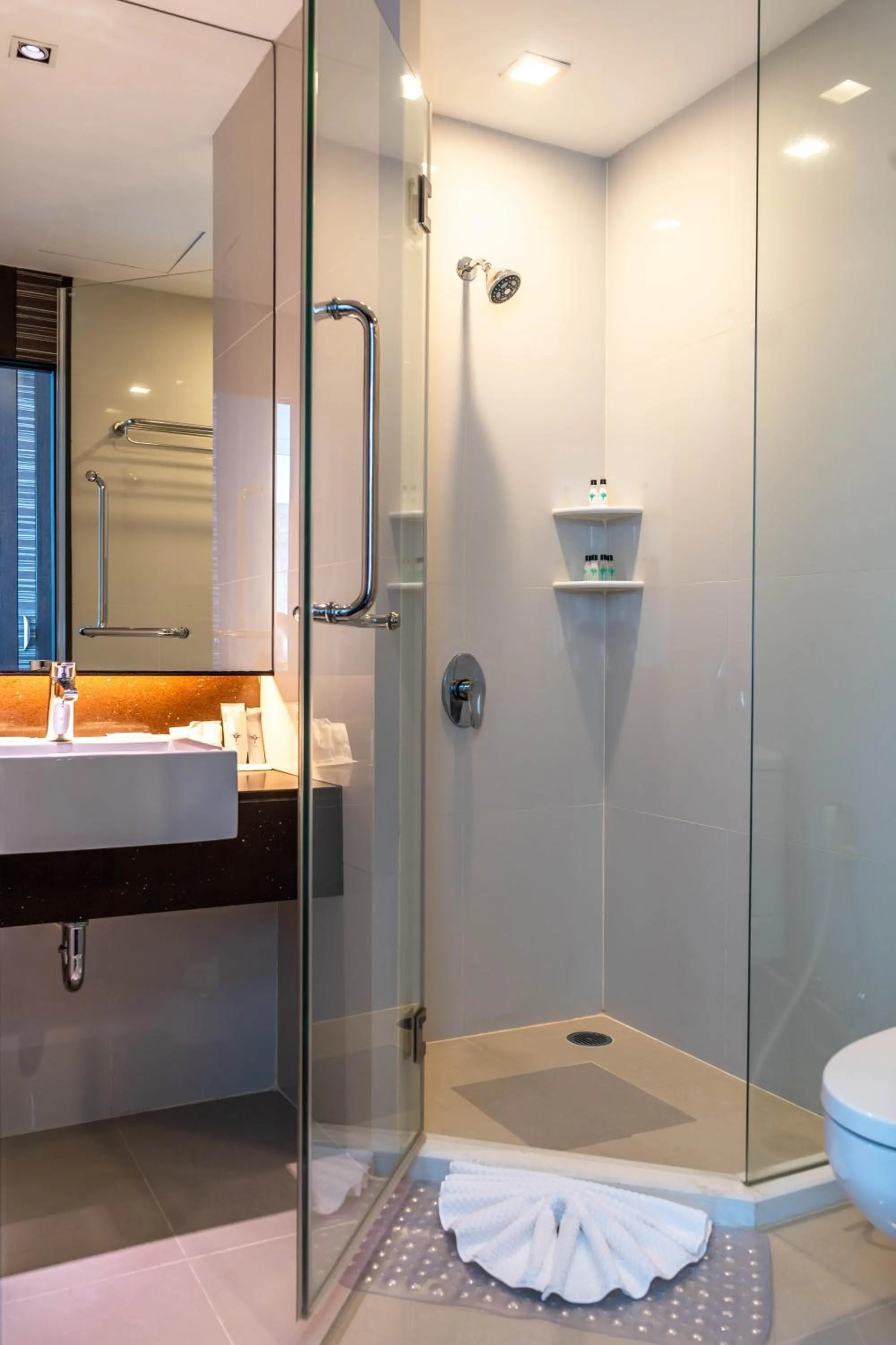 Shower in Jasmine Grande Residence