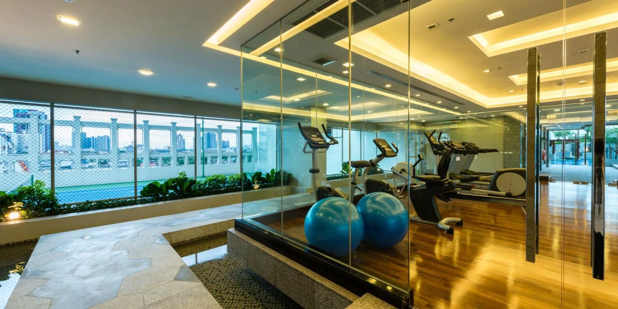Fitness centre/facilities in Jasmine Grande Residence