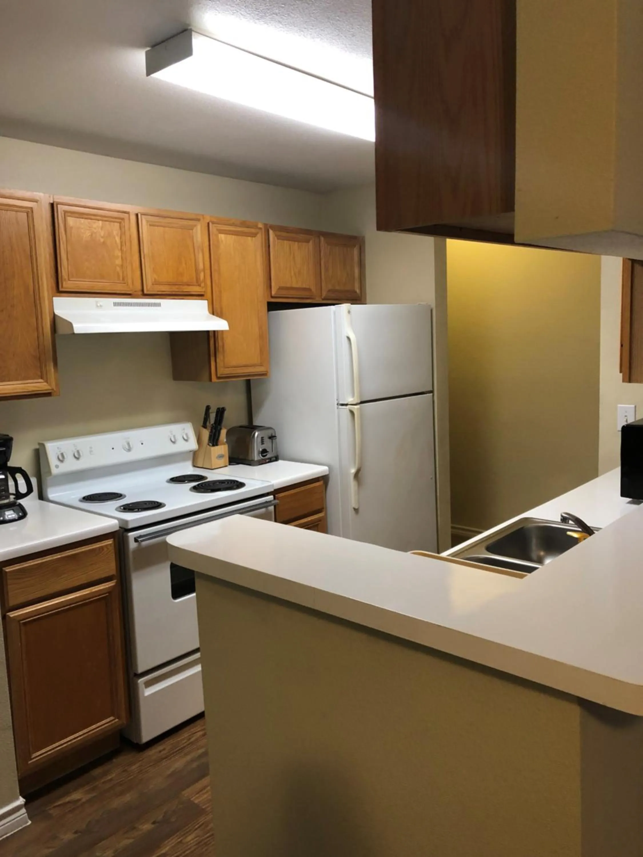 Kitchen or kitchenette in The Reside Fully Furnished Condos - Medical Stays Welcome