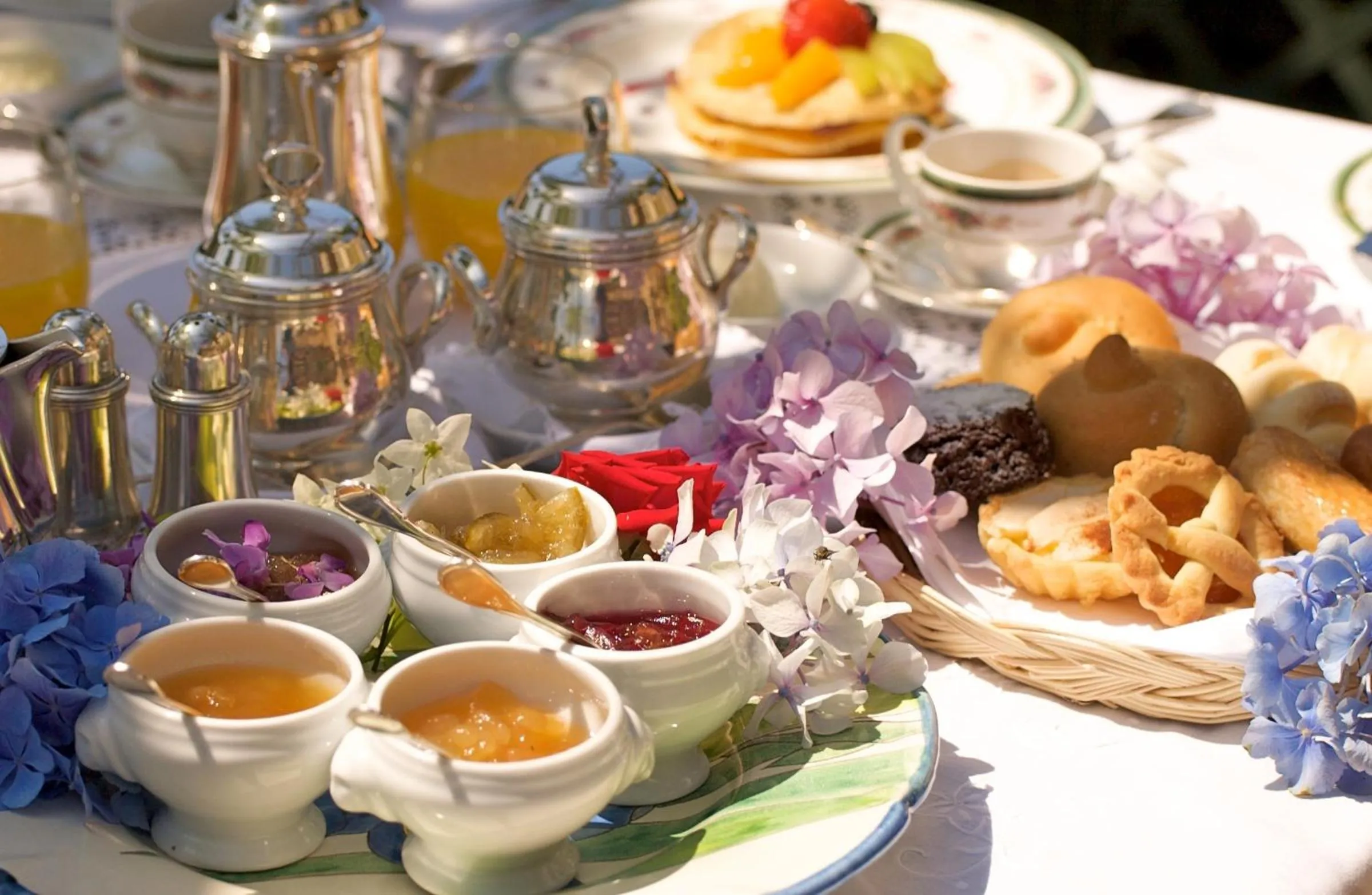 Breakfast in Hotel Villa Cimbrone