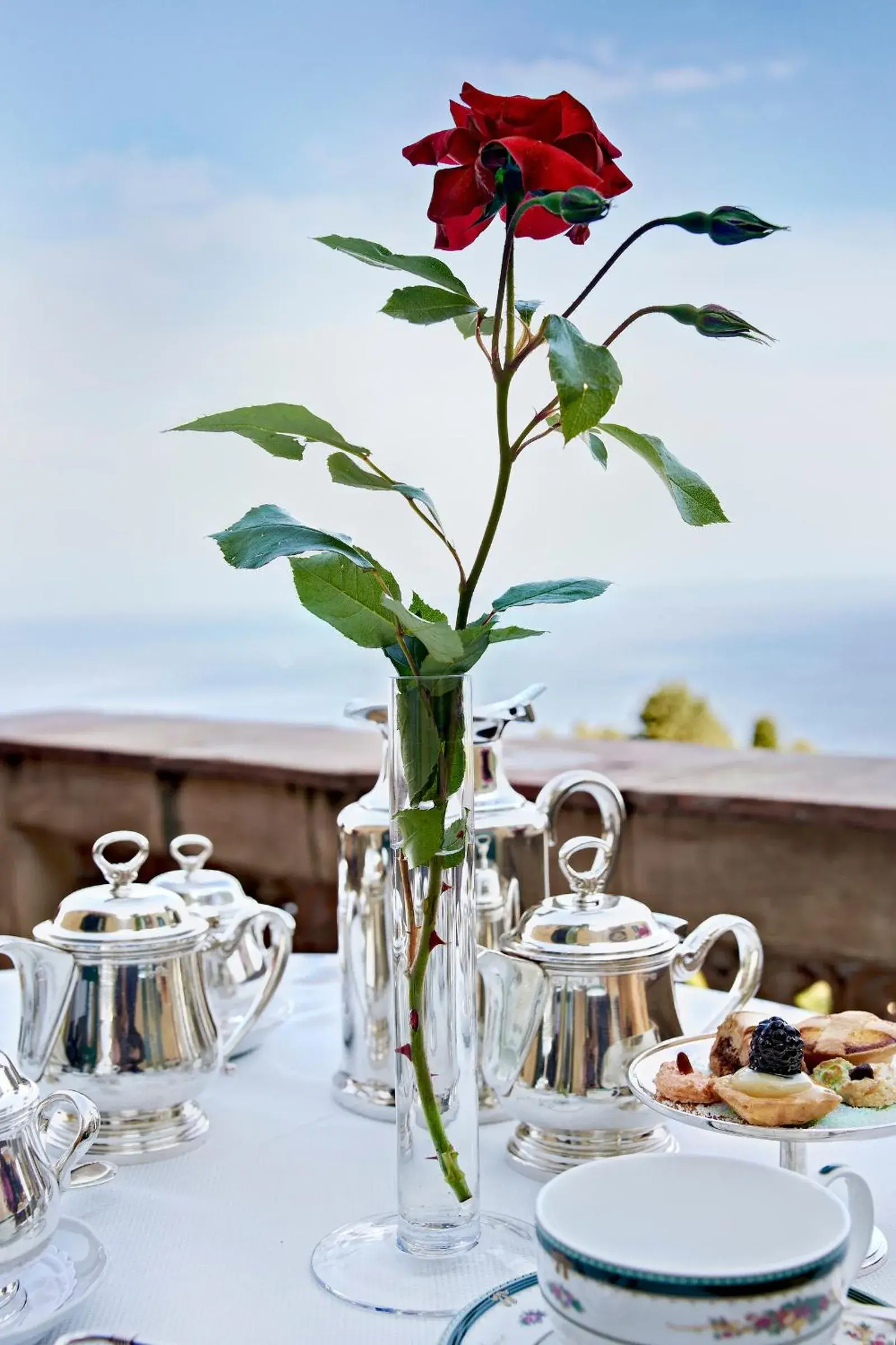 Food and drinks in Hotel Villa Cimbrone Food and drinks in Hotel Villa Cimbrone