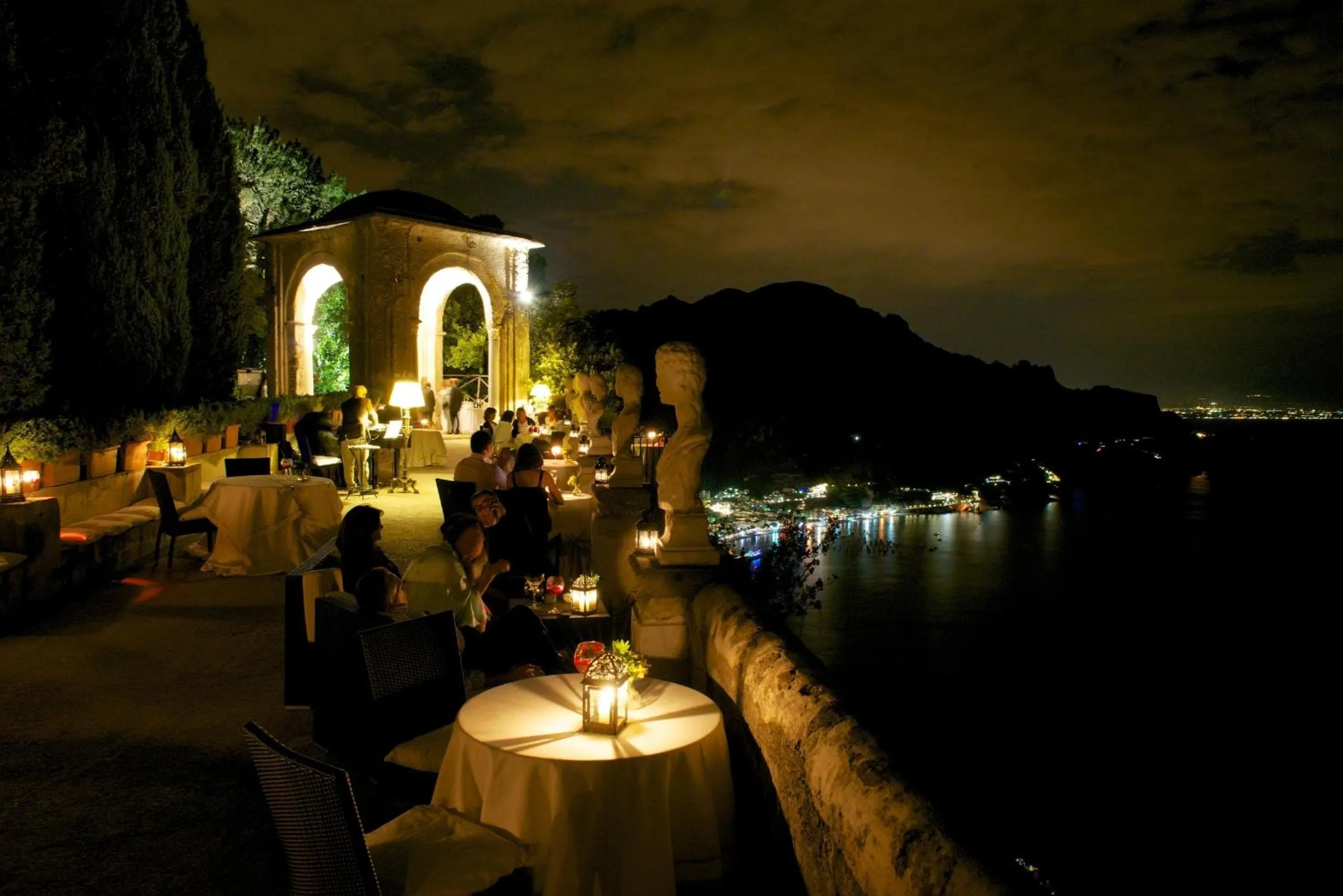 Patio in Hotel Villa Cimbrone