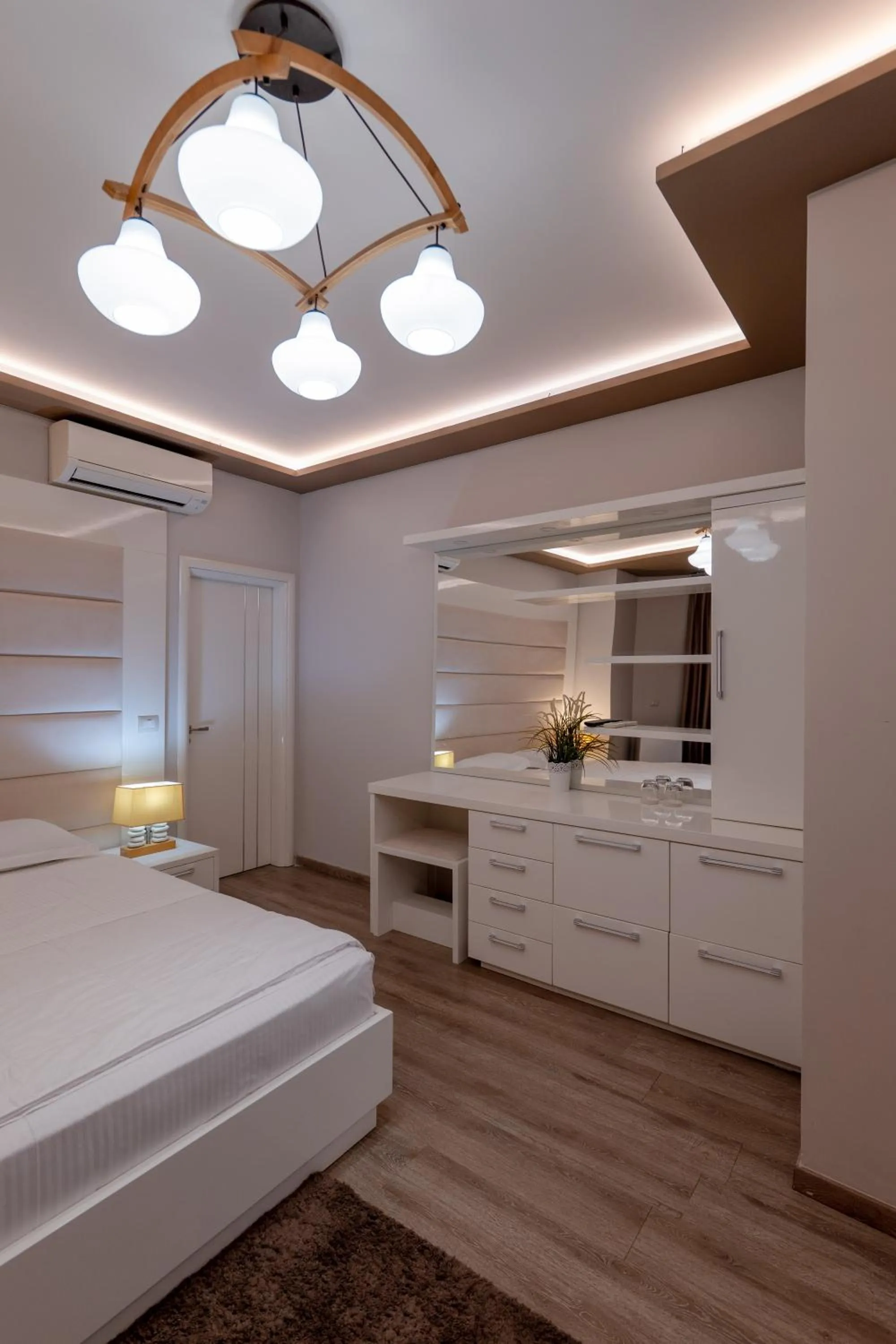 Bed in New Heaven Hotel