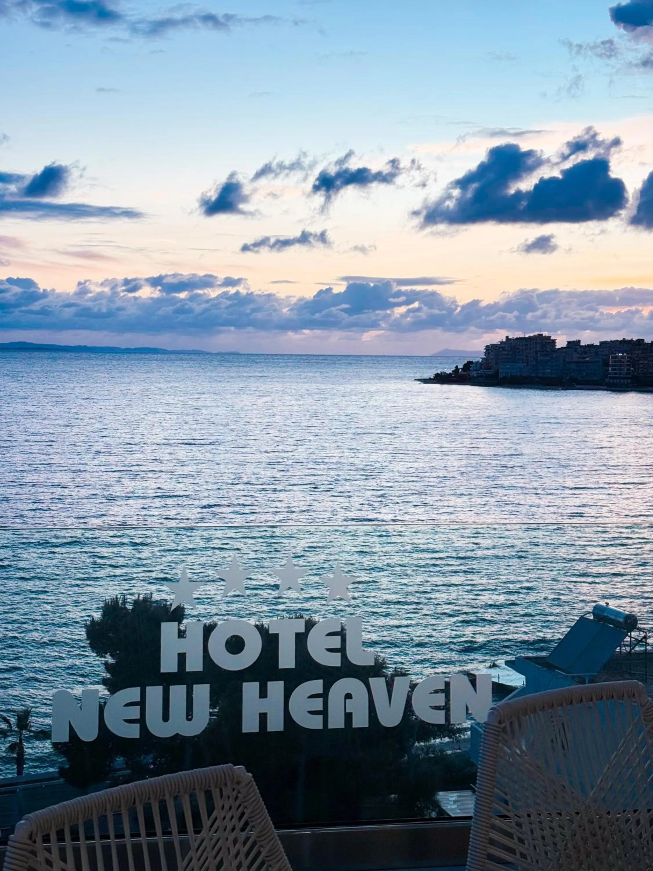 Sea view in New Heaven Hotel