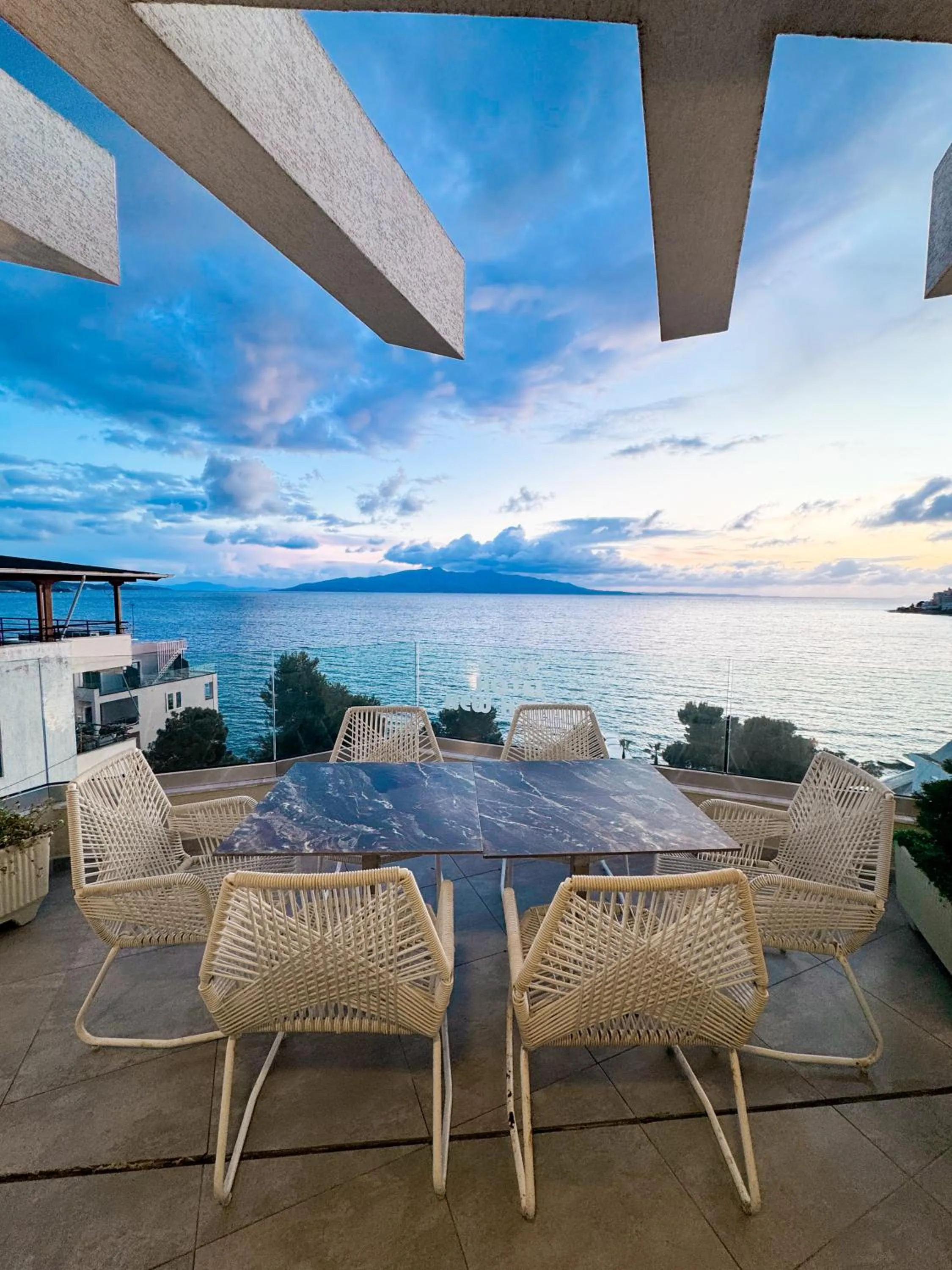 Balcony/Terrace in New Heaven Hotel