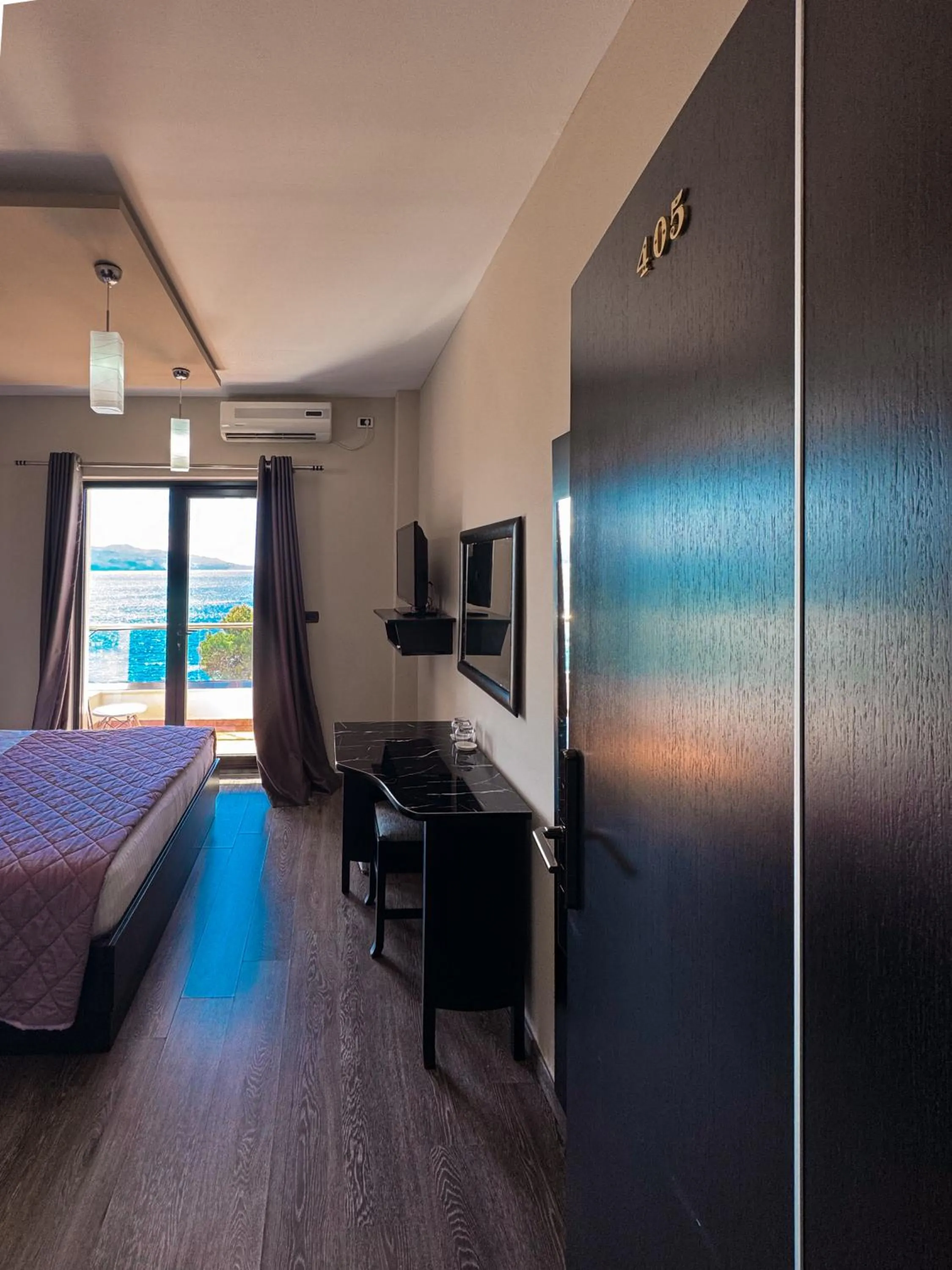 Bed in New Heaven Hotel