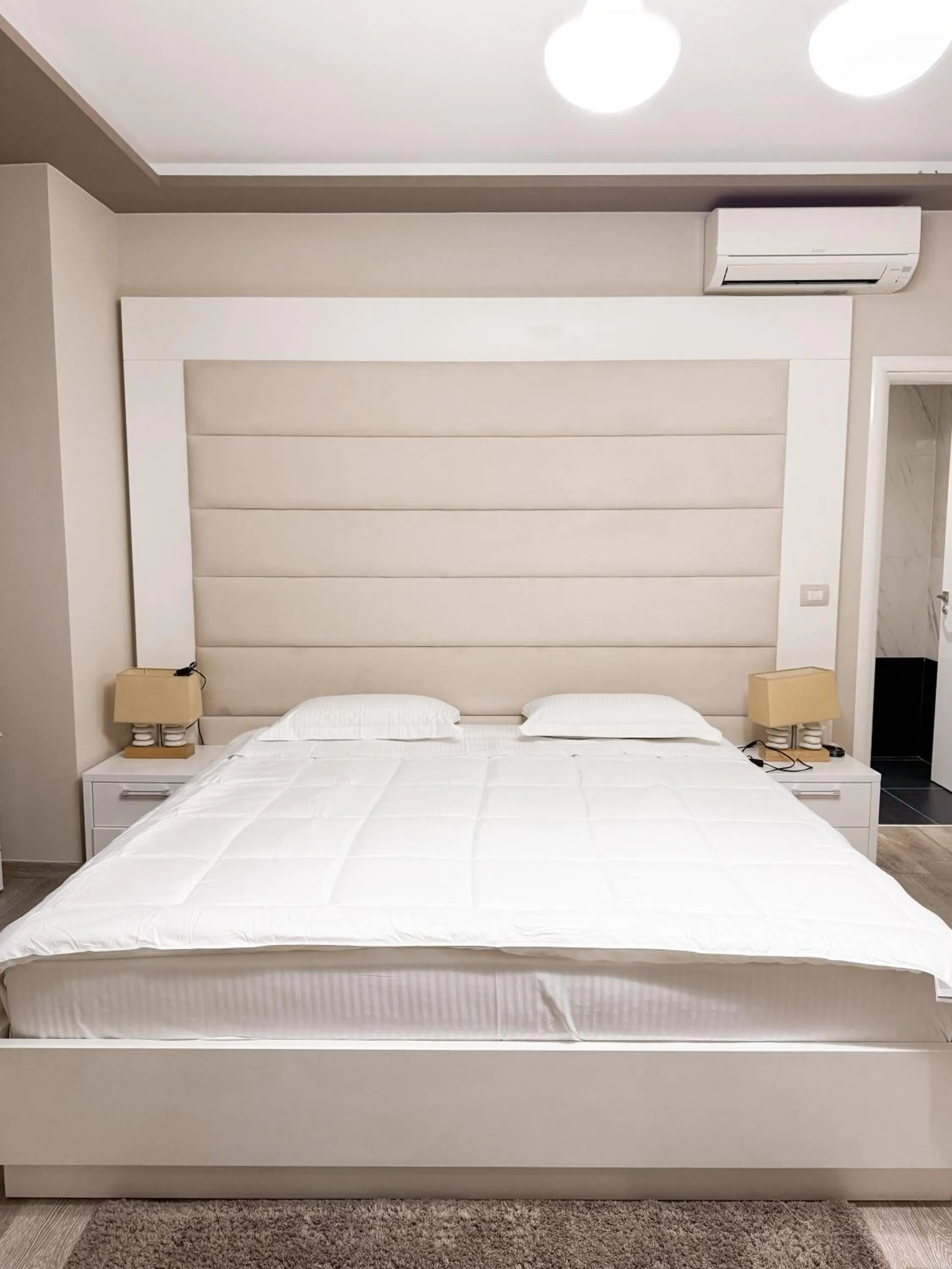 Bed in New Heaven Hotel
