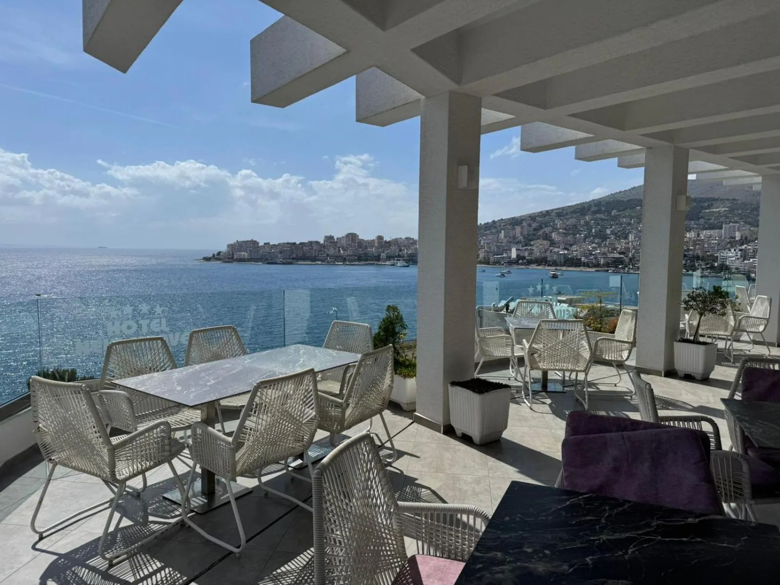 Sea view in New Heaven Hotel