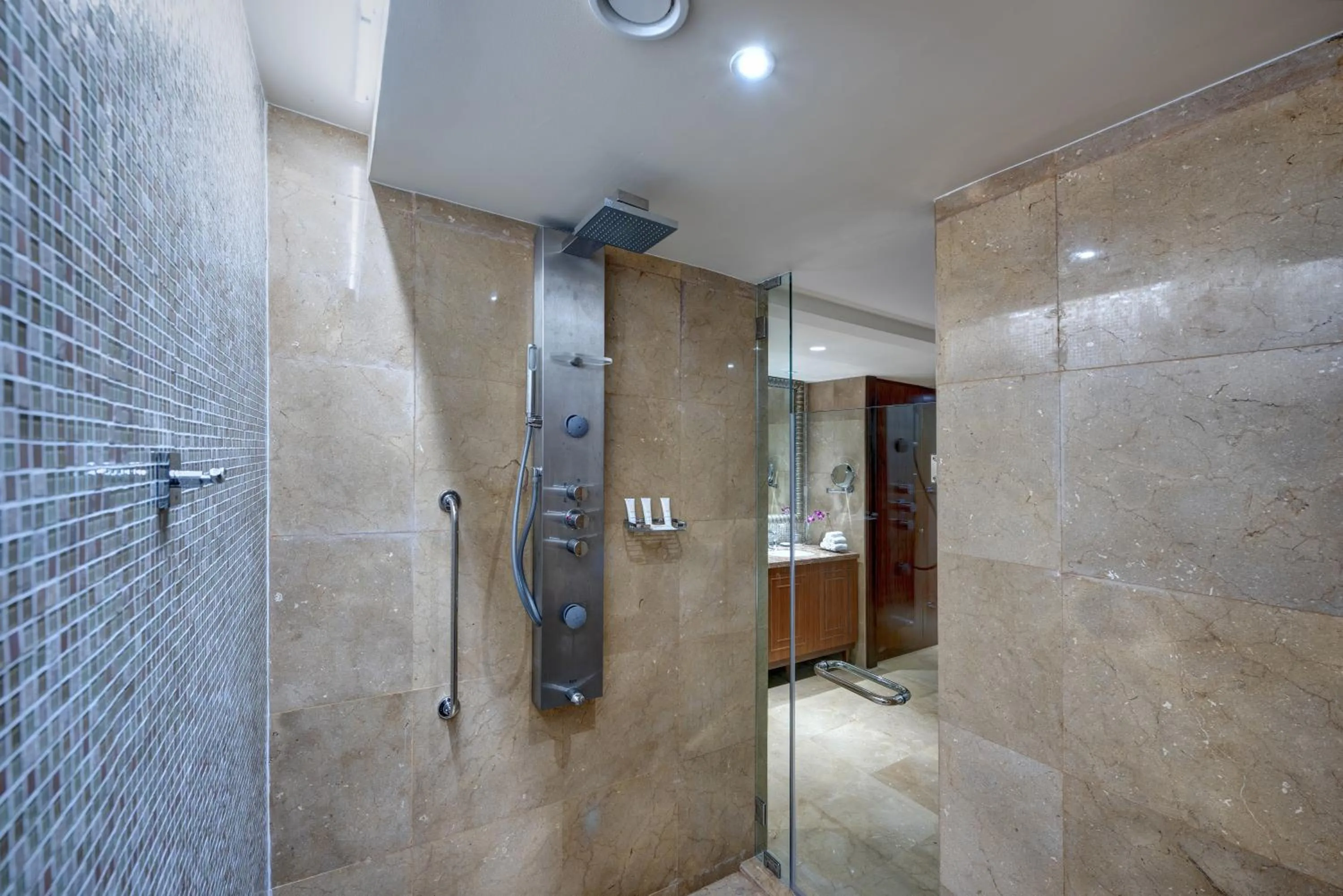 Bathroom in Crowne Plaza Duqm by IHG