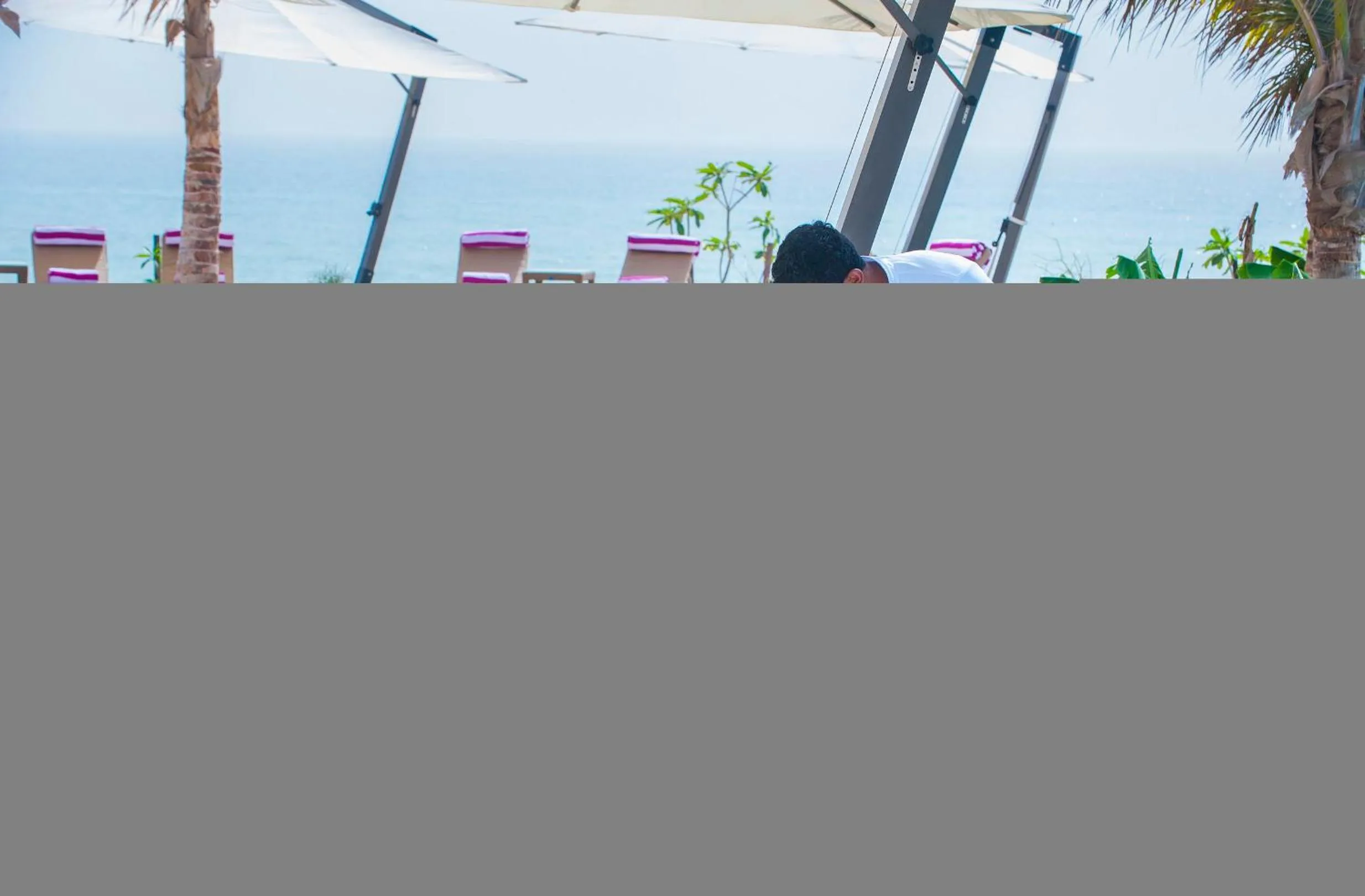 Swimming pool in Crowne Plaza Duqm by IHG