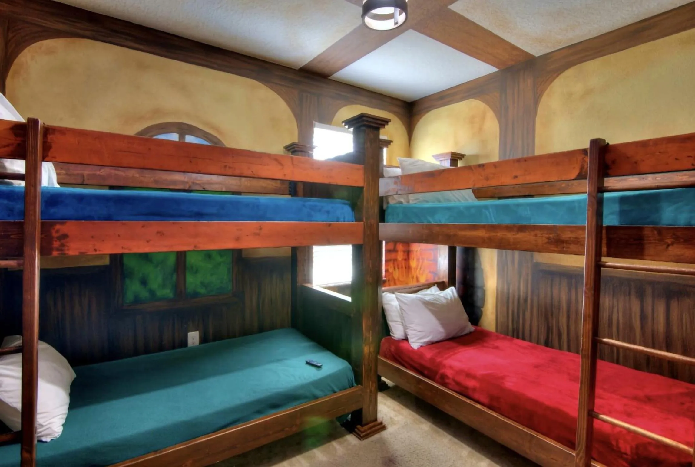 Bed in Dream Bowling Villa 14BR Heated Pool & Theater