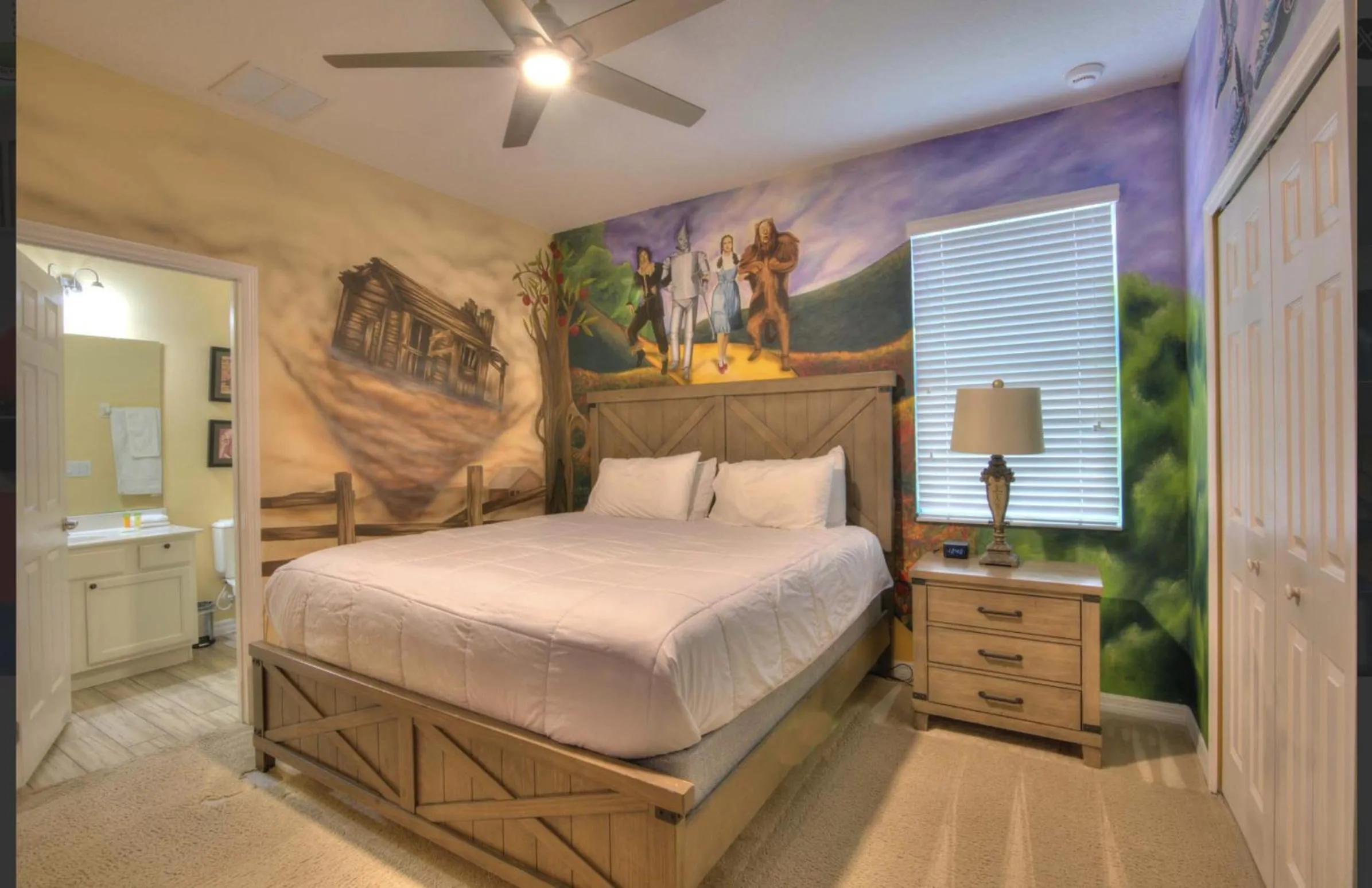 Bed in Dream Bowling Villa 14BR Heated Pool & Theater
