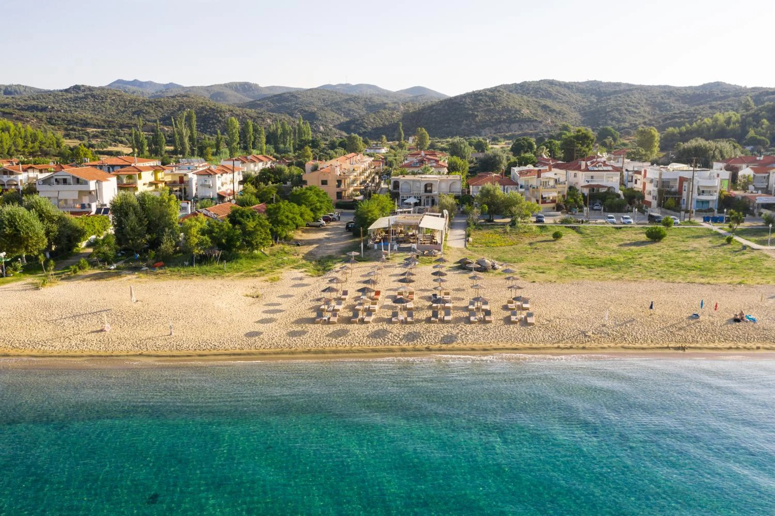 Beach in Eco Green Residences & Suites