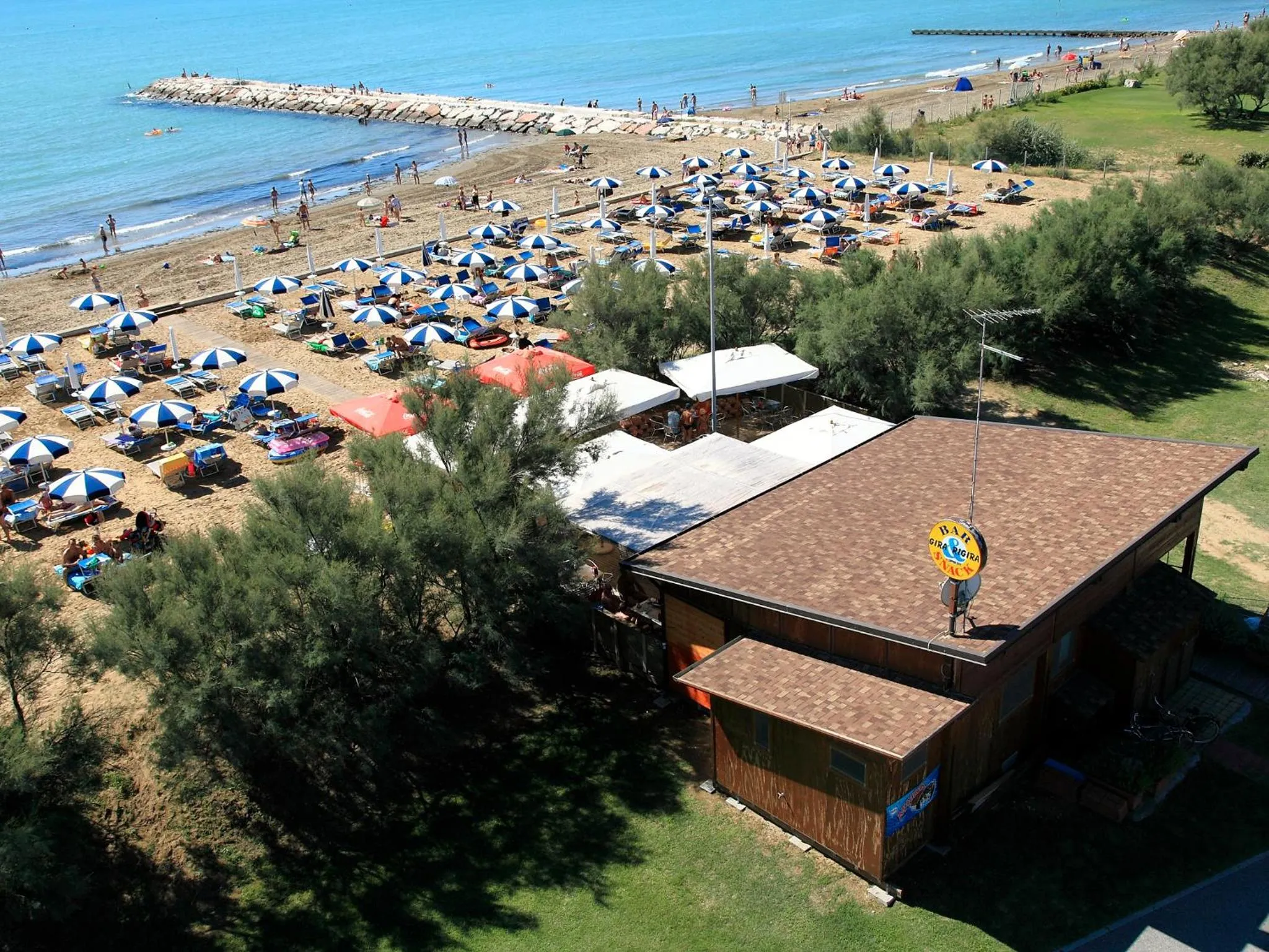 Beach in Hotel Olympus