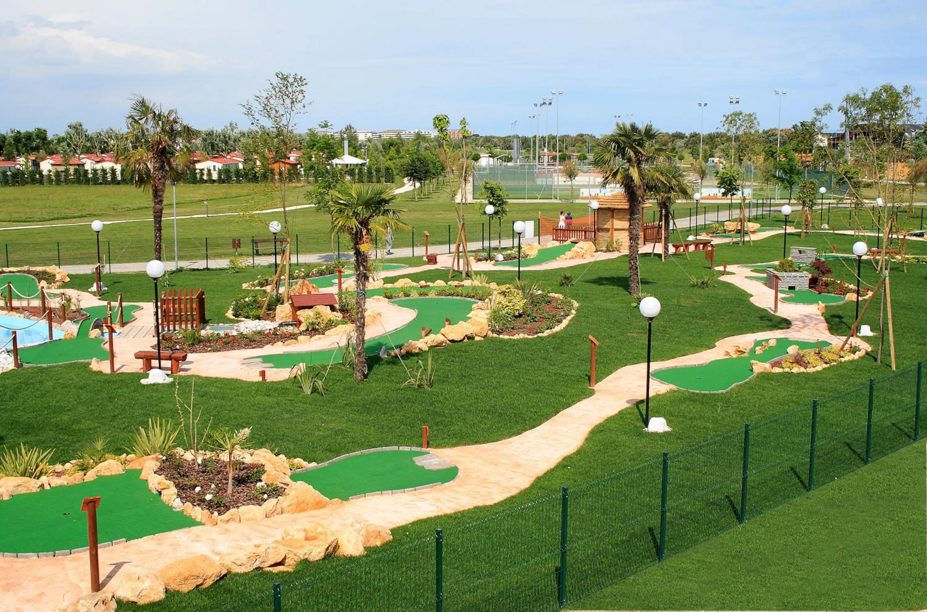 Minigolf in Hotel Olympus