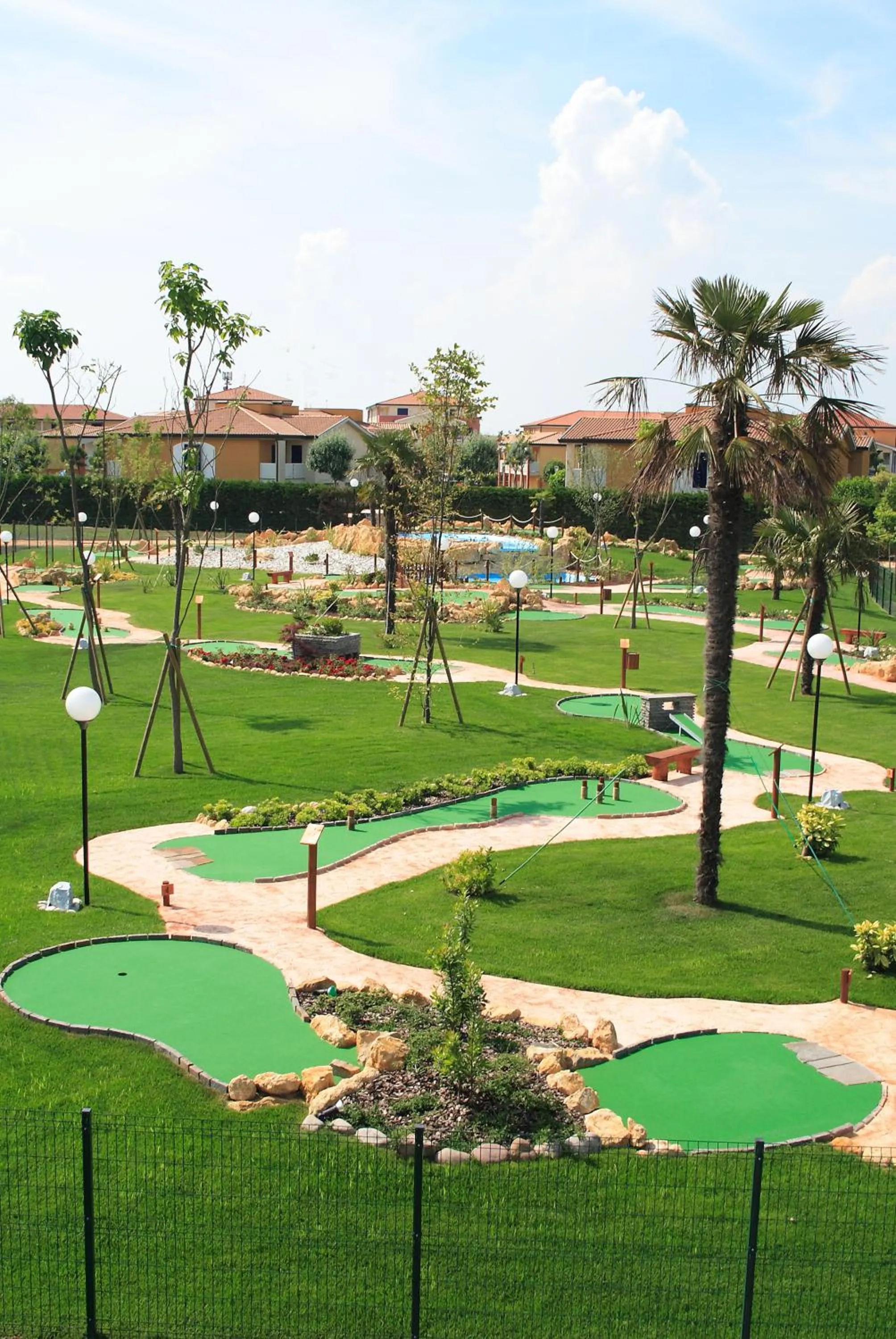 Minigolf in Hotel Olympus