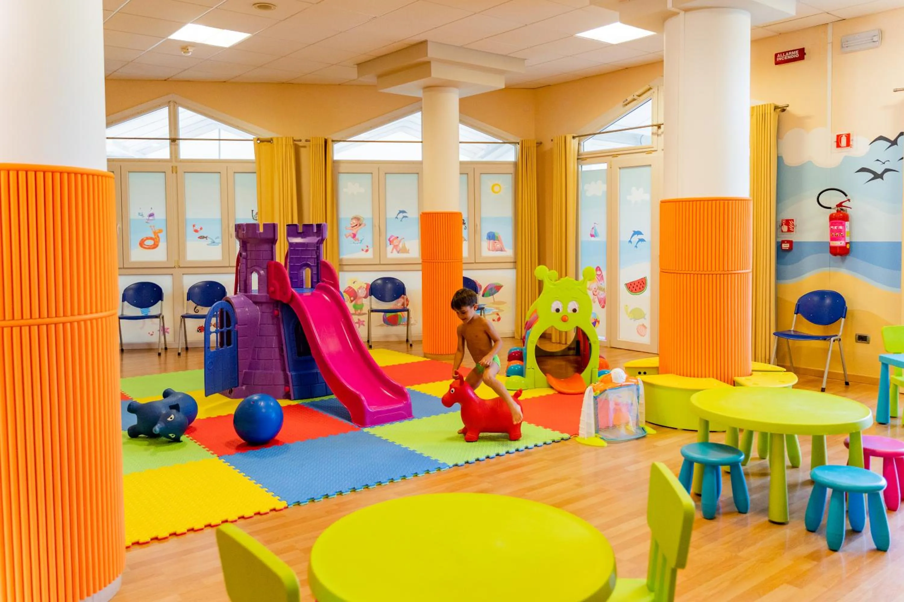 Game Room in Hotel Olympus