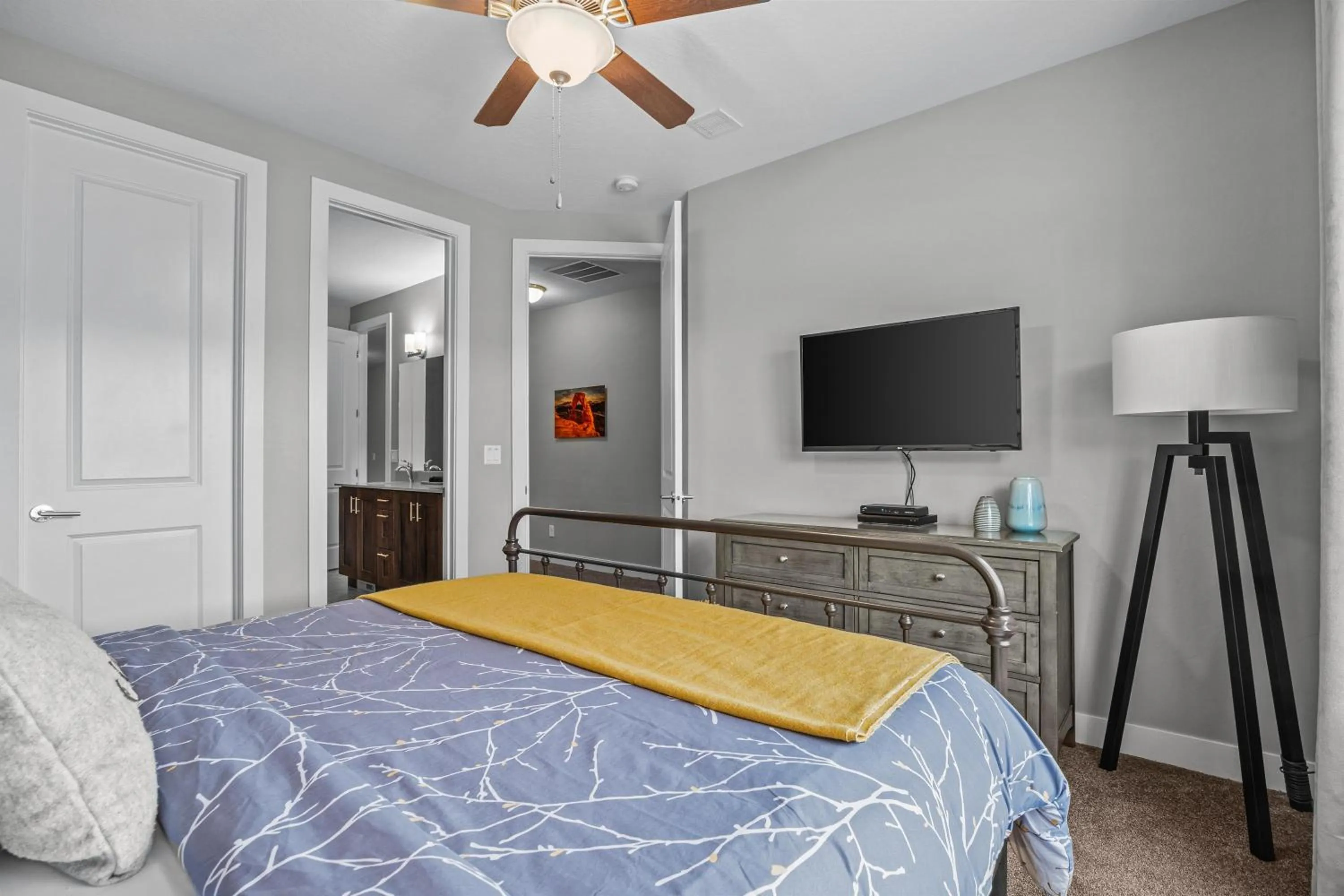 Bed in Entrada at Moab 421