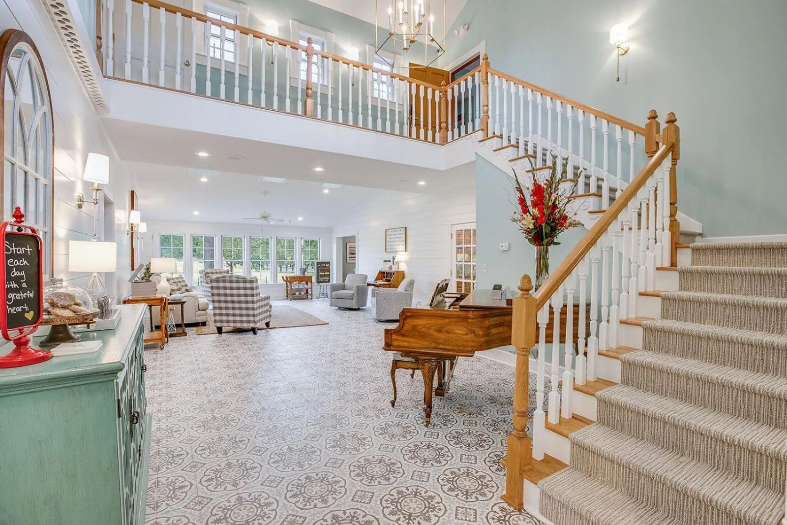 Lobby or reception in Biddle Point Inn