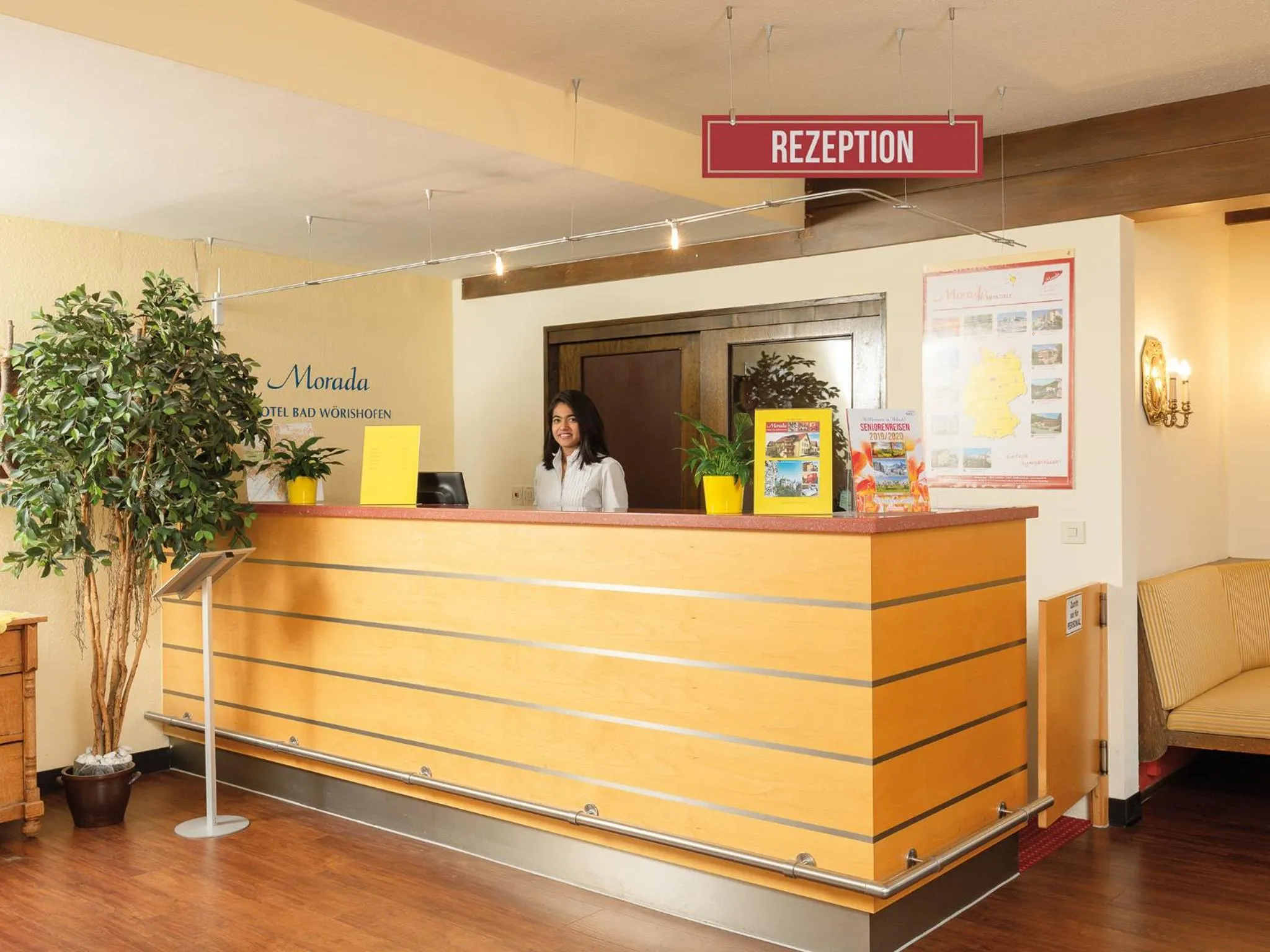 Lobby or reception in Morada Hotel Bad Wörishofen