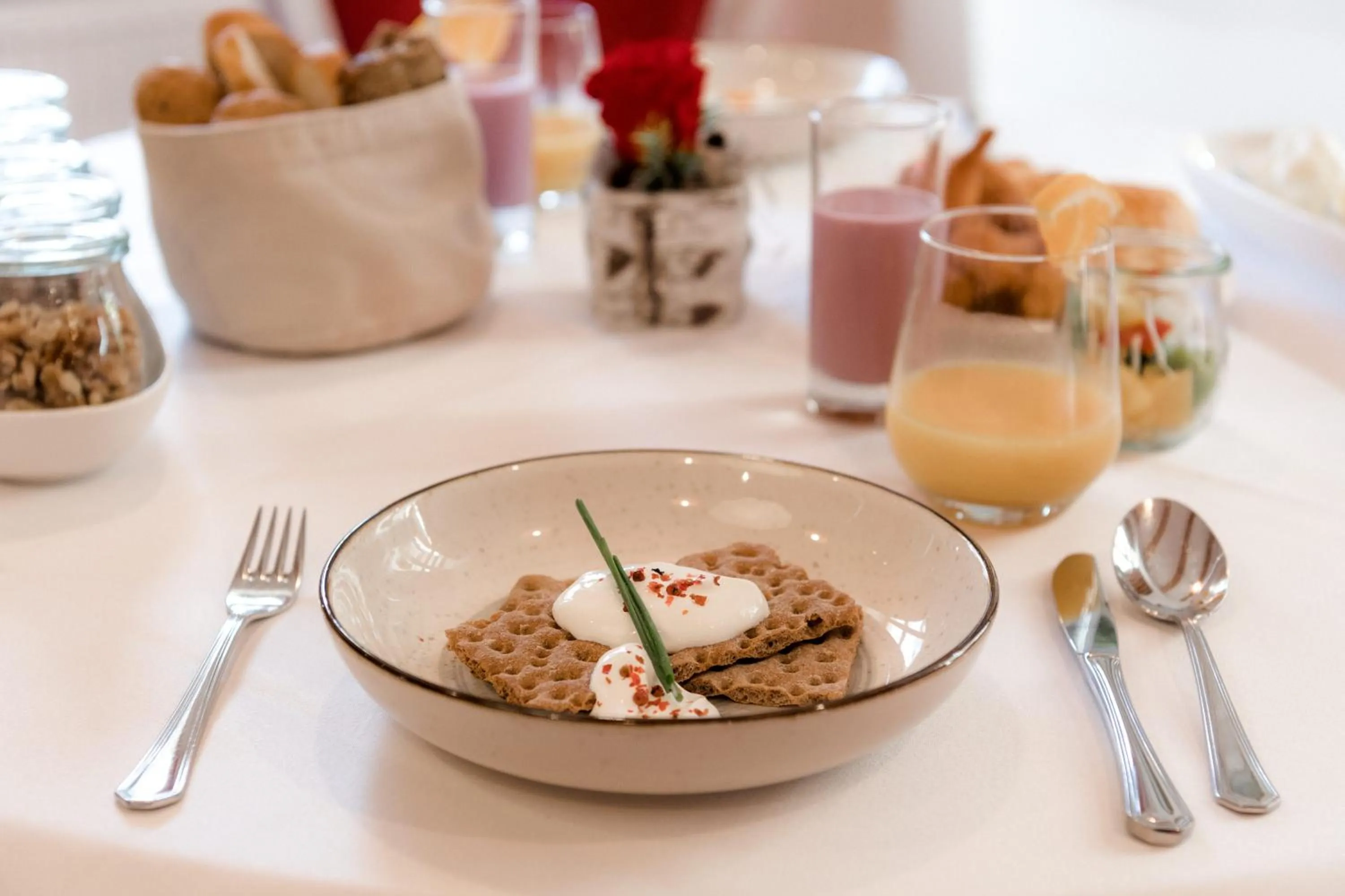 Breakfast in Hotel Planinka