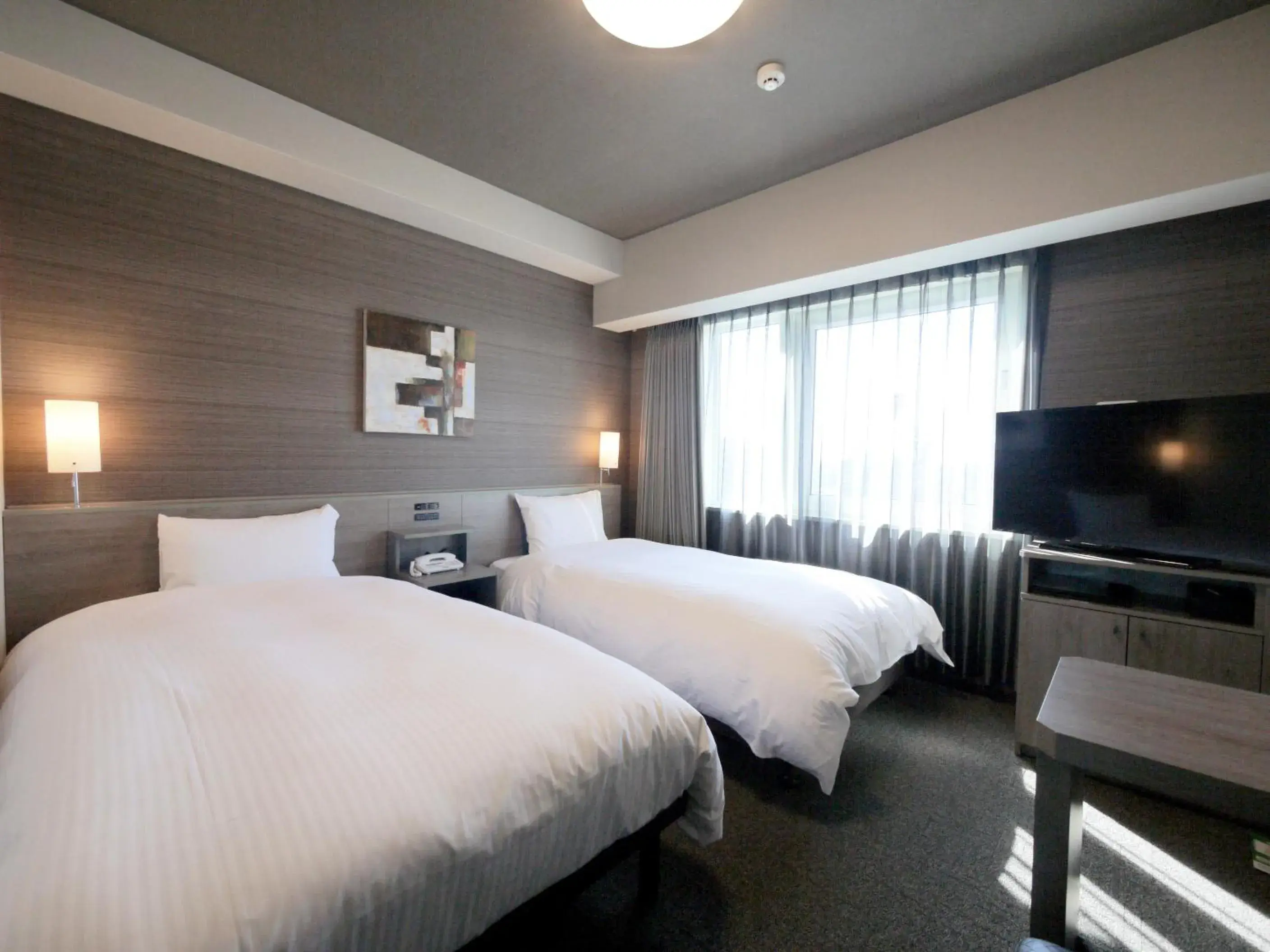 Superior Twin Room - Non-Smoking in Hotel Route-Inn Osaka Kishiwada -Higashikishiwada Ekimae Kansai Airport- Superior Twin Room - Non-Smoking in Hotel Route-Inn Osaka Kishiwada -Higashikishiwada Ekimae Kansai Airport-