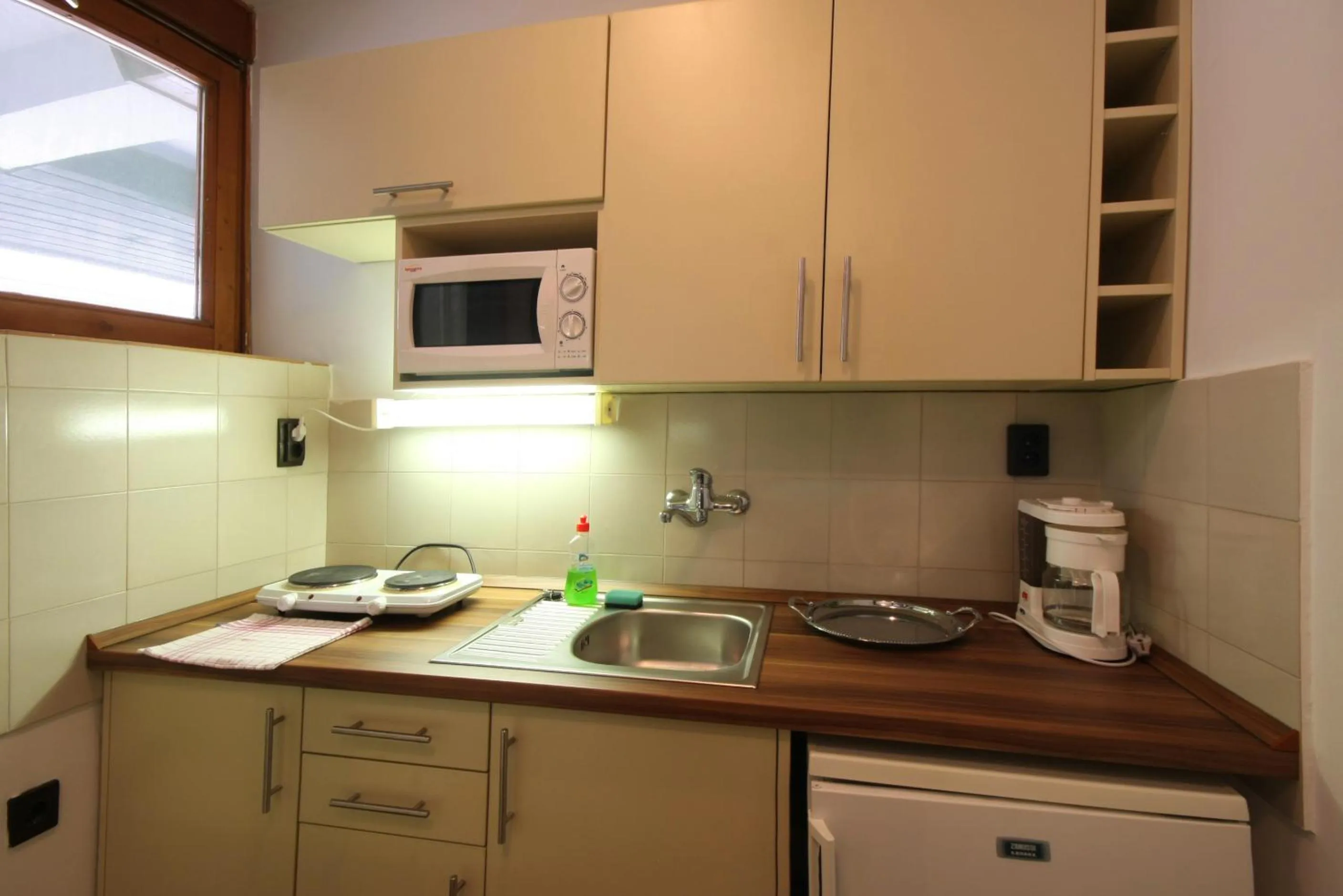 Kitchen or kitchenette in Viking Hotel