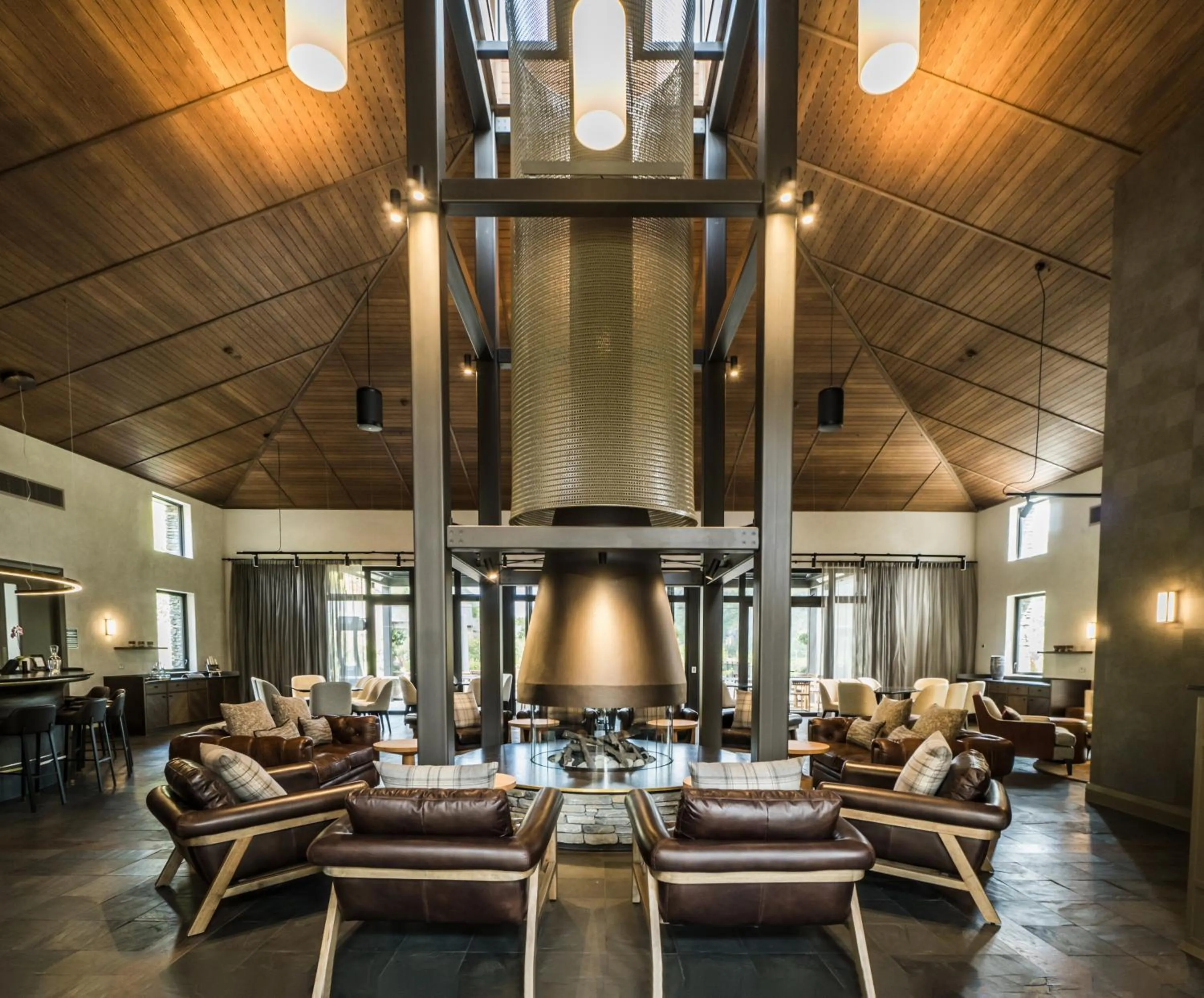 Lobby or reception in Gibbston Valley Lodge and Spa