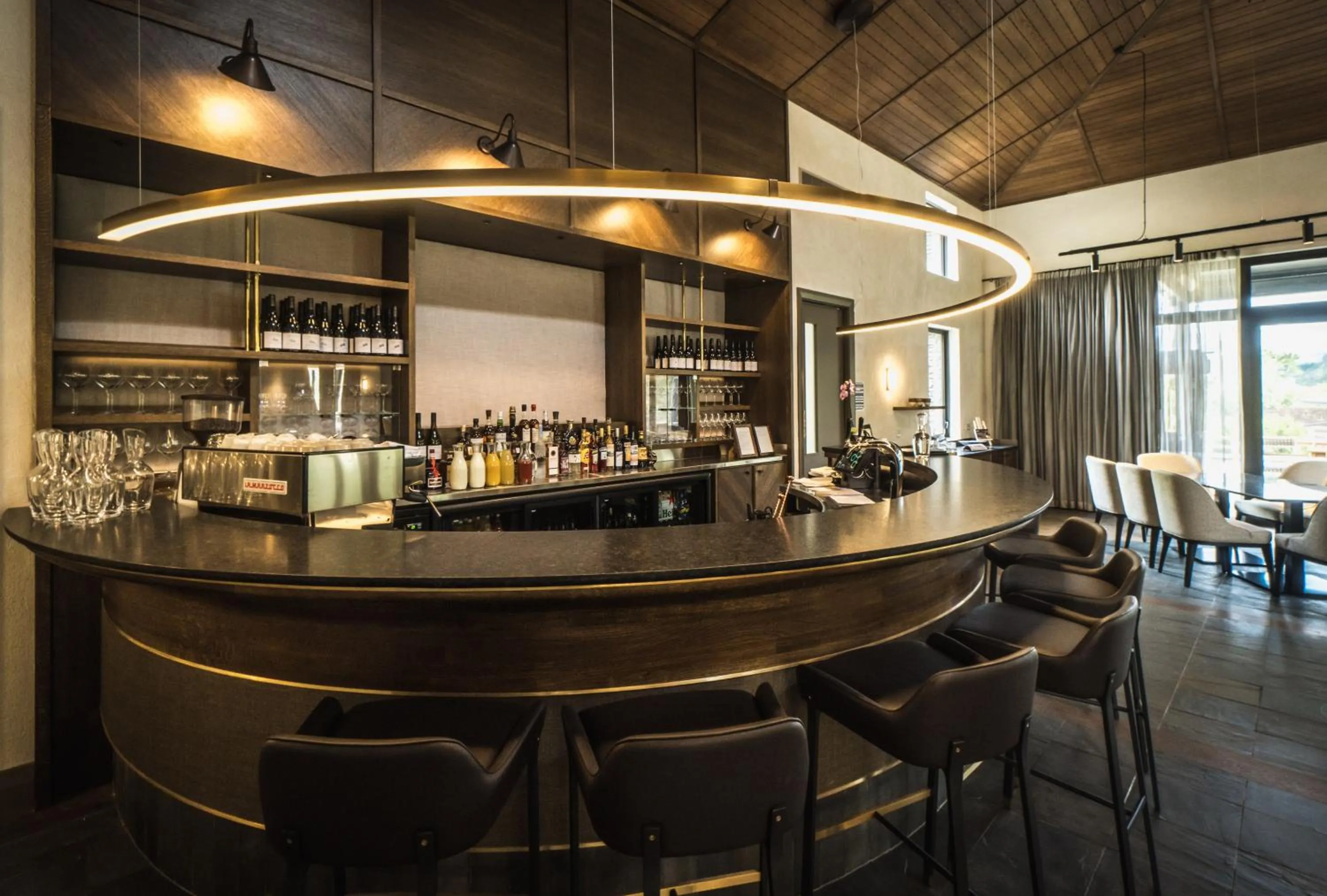 Lounge or bar in Gibbston Valley Lodge and Spa