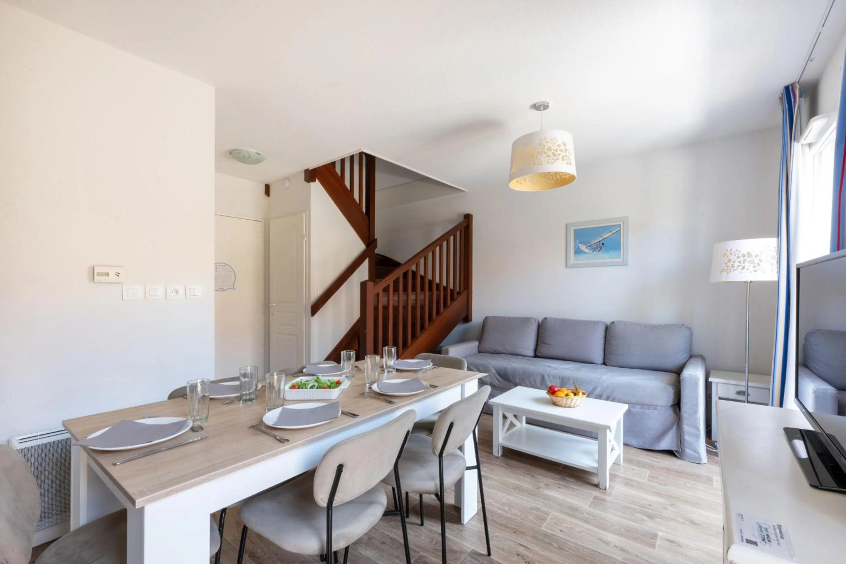 Dining area in Résidence Odalys Le Petit Pont