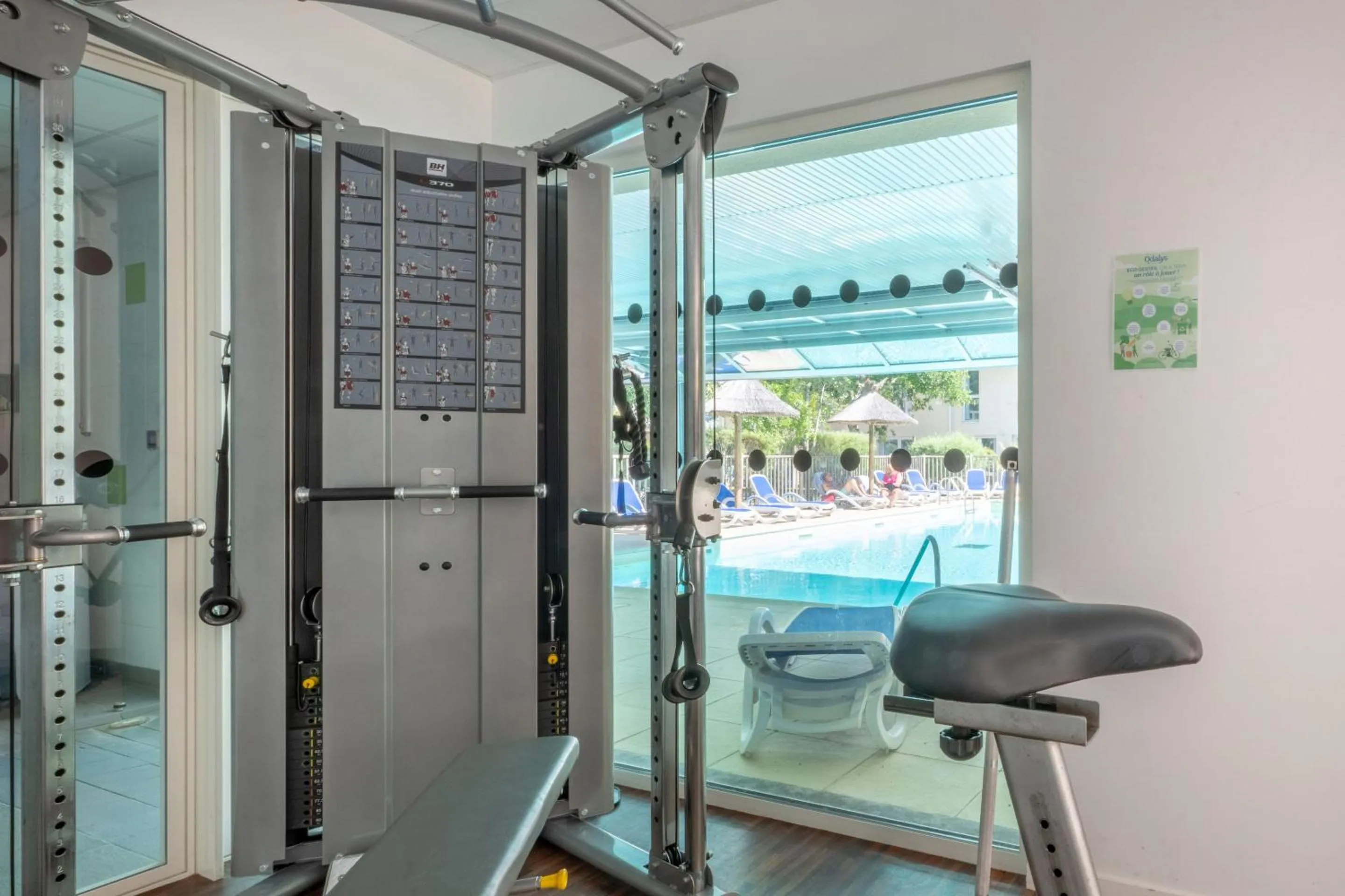 Fitness centre/facilities in Résidence Odalys Le Petit Pont