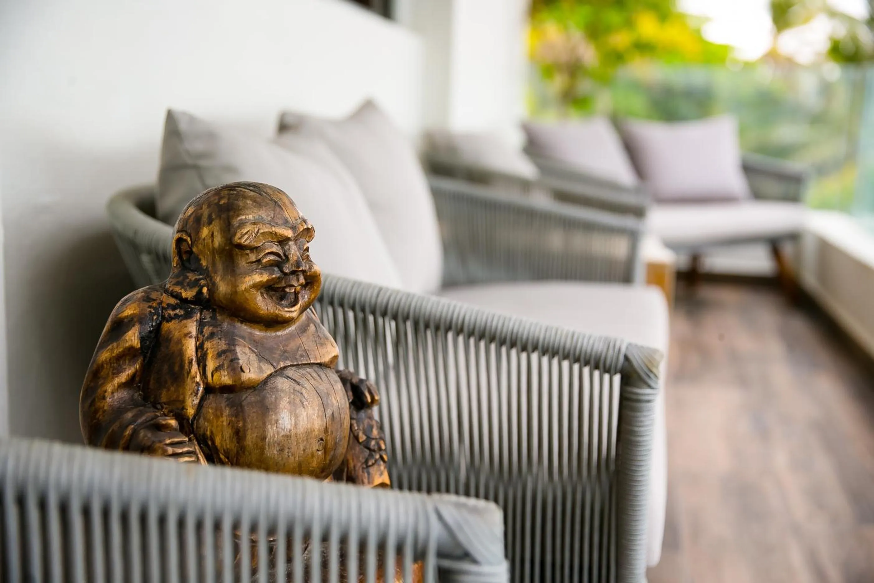 Seating area in Numero Uno Beach House