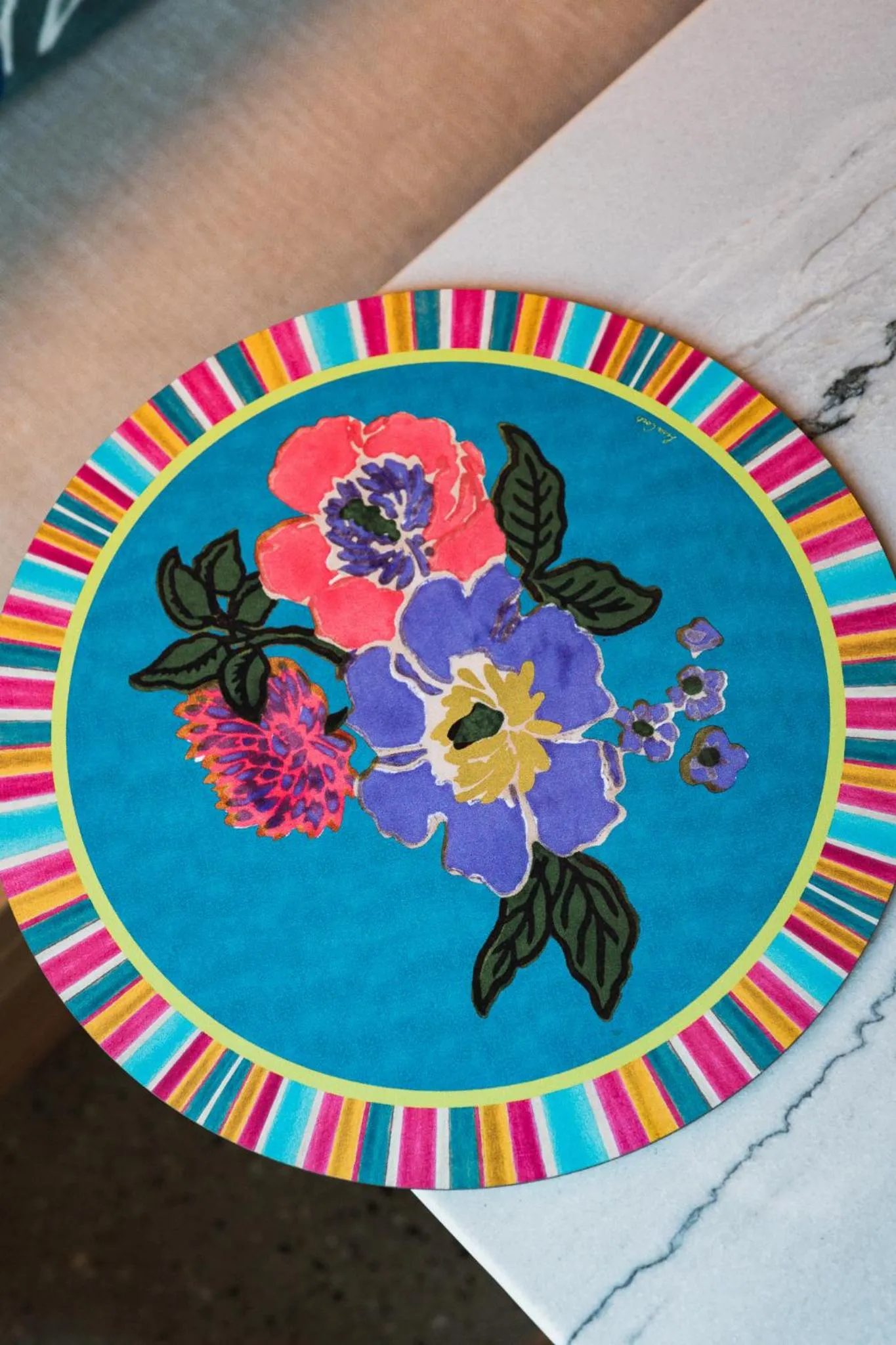 Decorative detail in Hôtel de La Plage