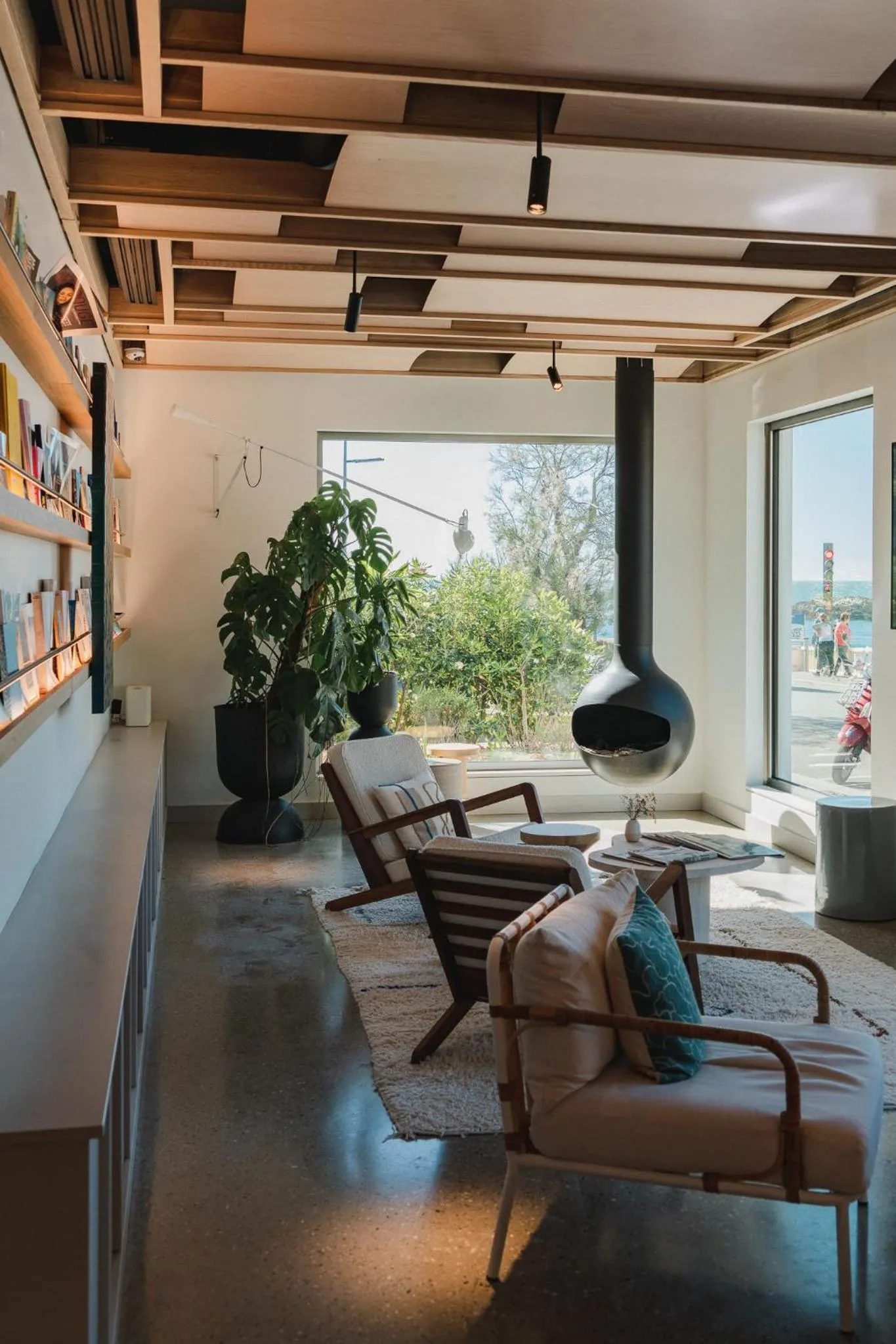 Living room in Hôtel de La Plage