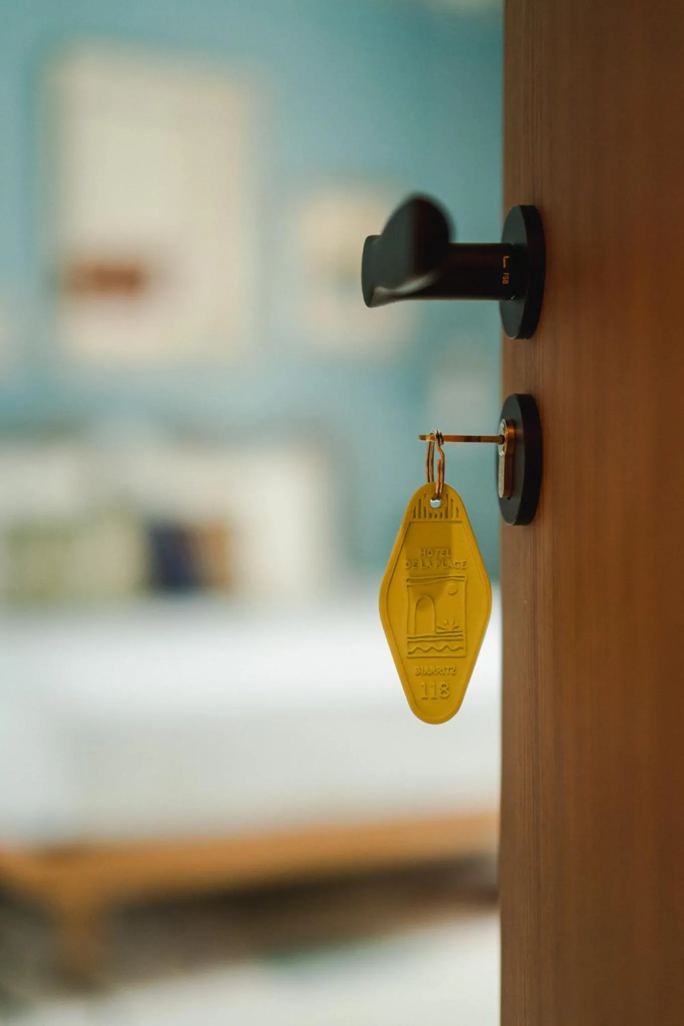 Bedroom, Bed in Hôtel de La Plage