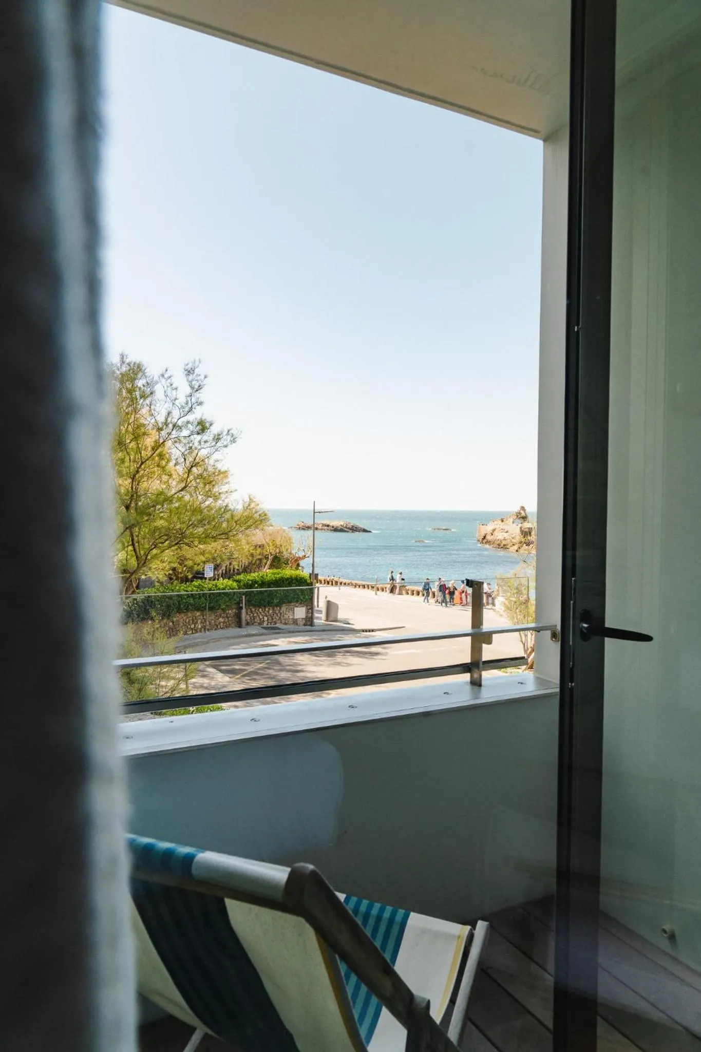 Balcony/Terrace in Hôtel de La Plage