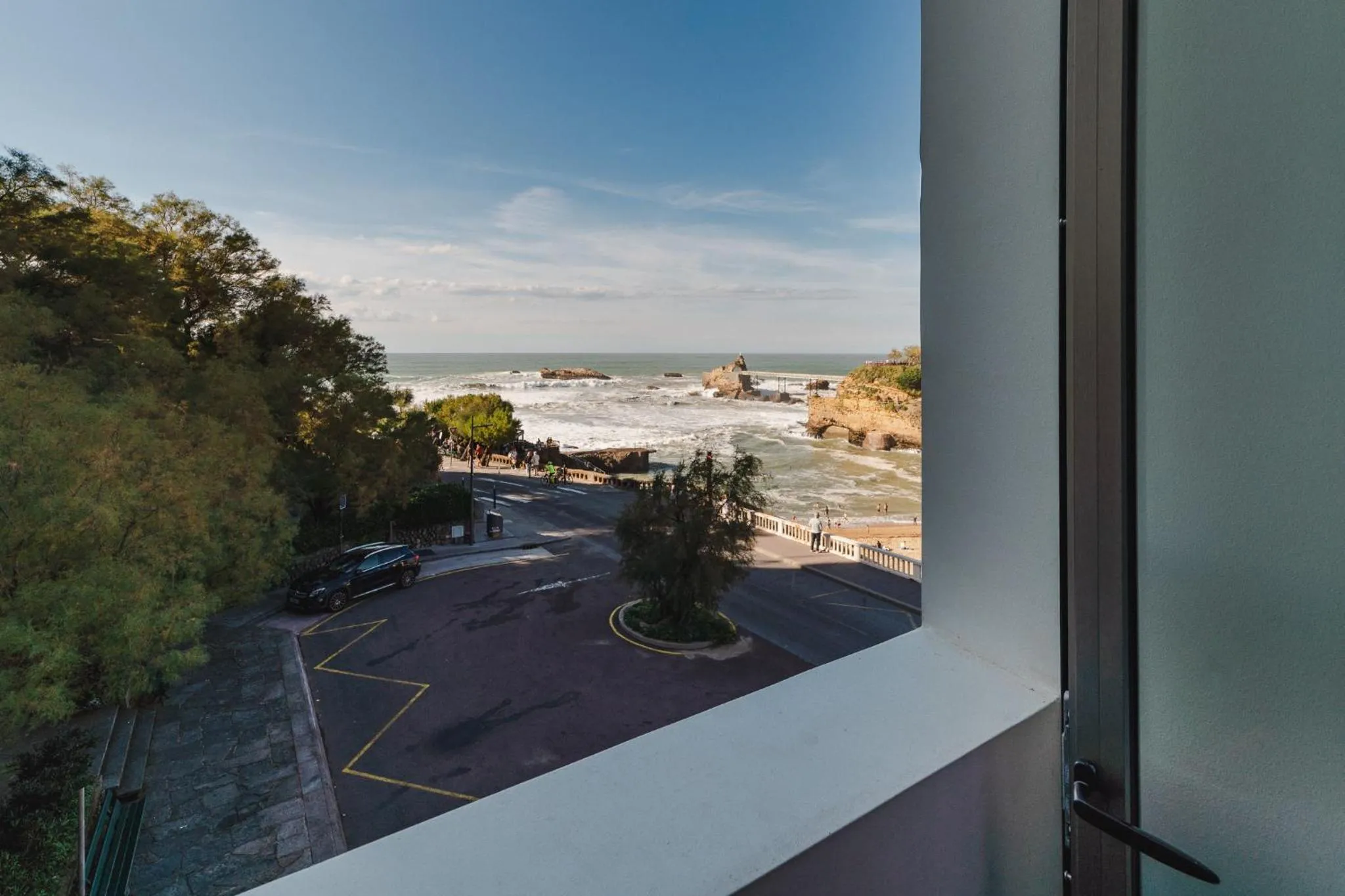 Sea view in Hôtel de La Plage